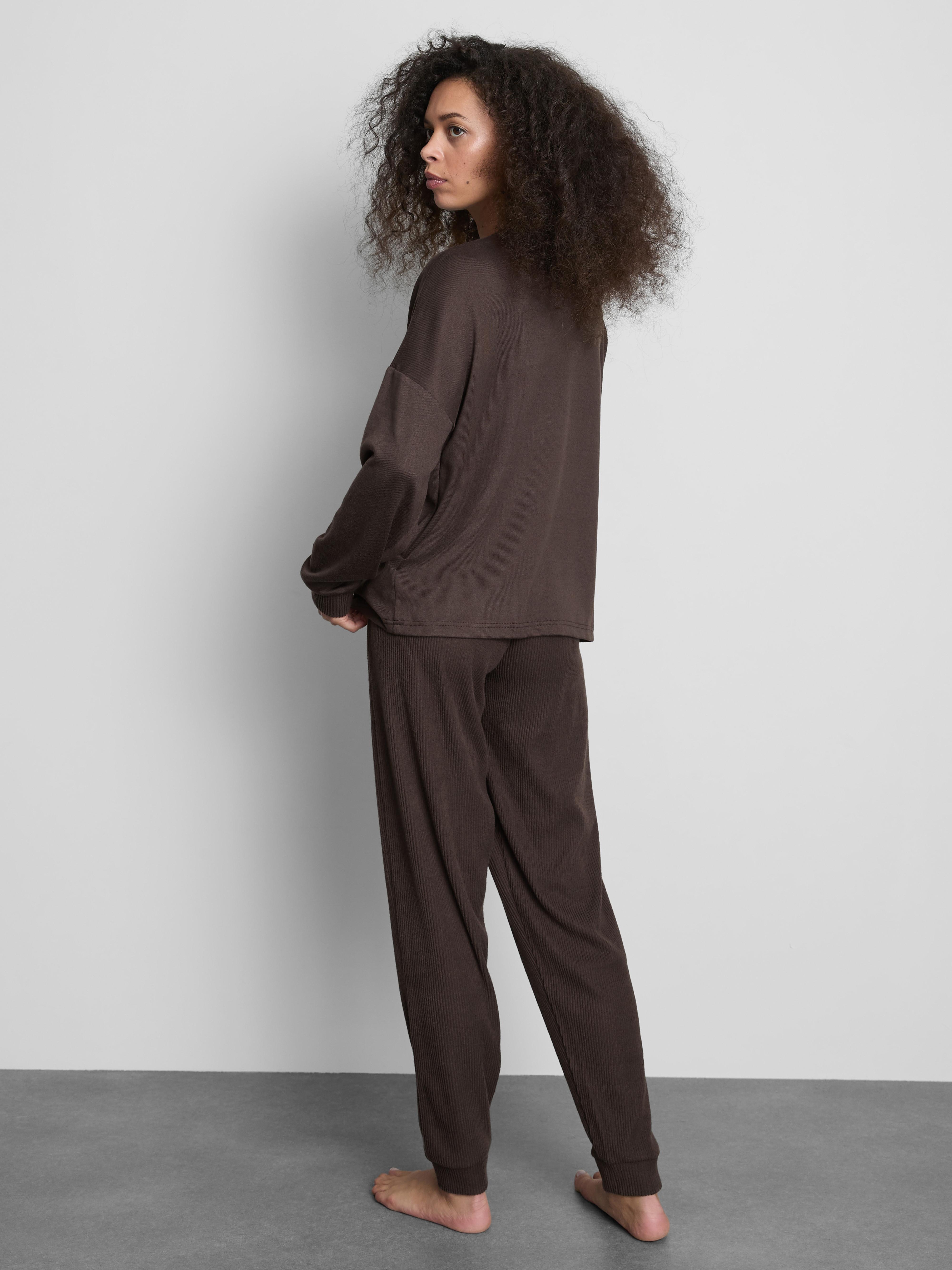 Super Soft Sweatshirt Pajama Set