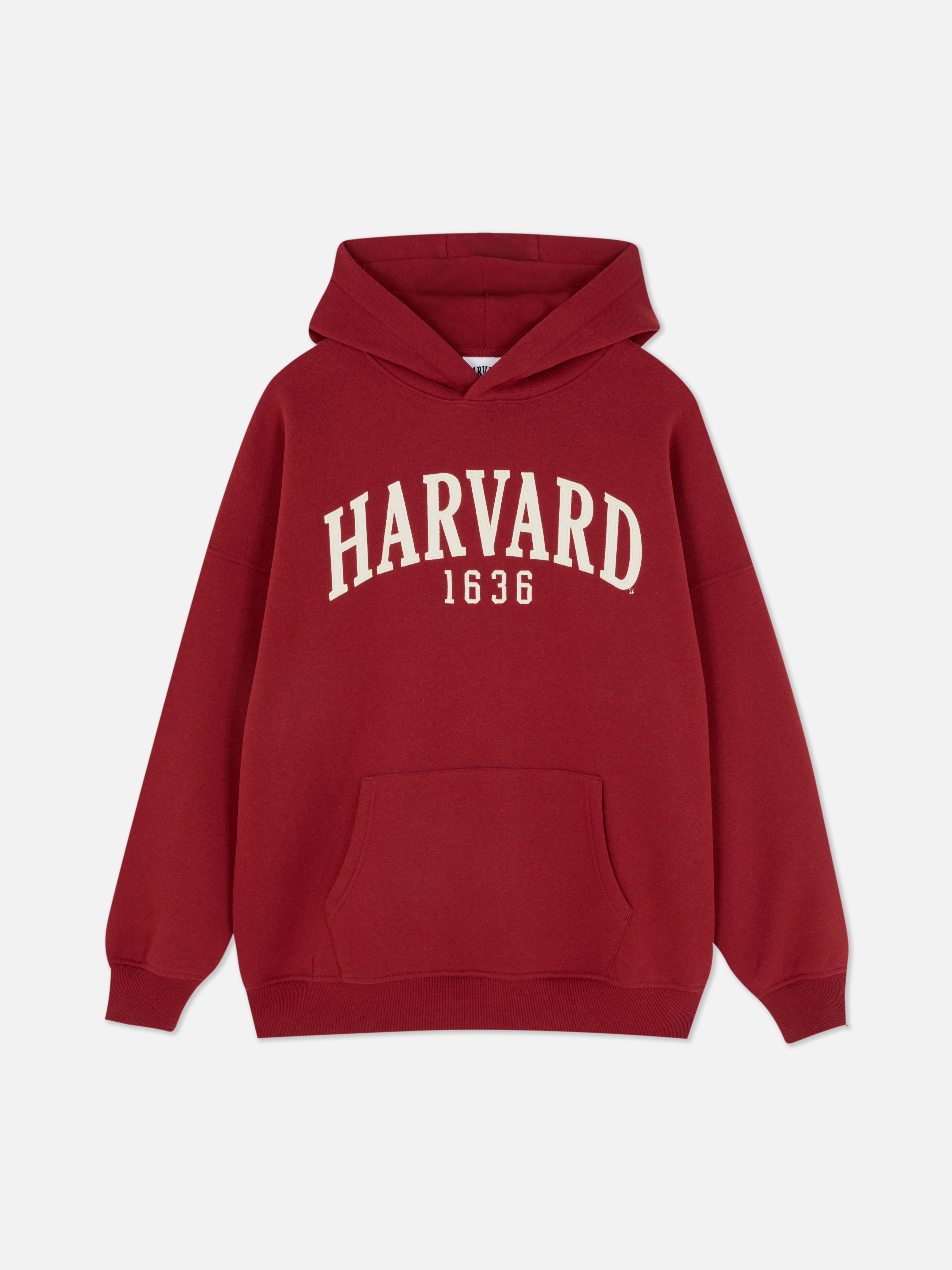 Mikina s kapucňou v univerzitnom štýle Harvard