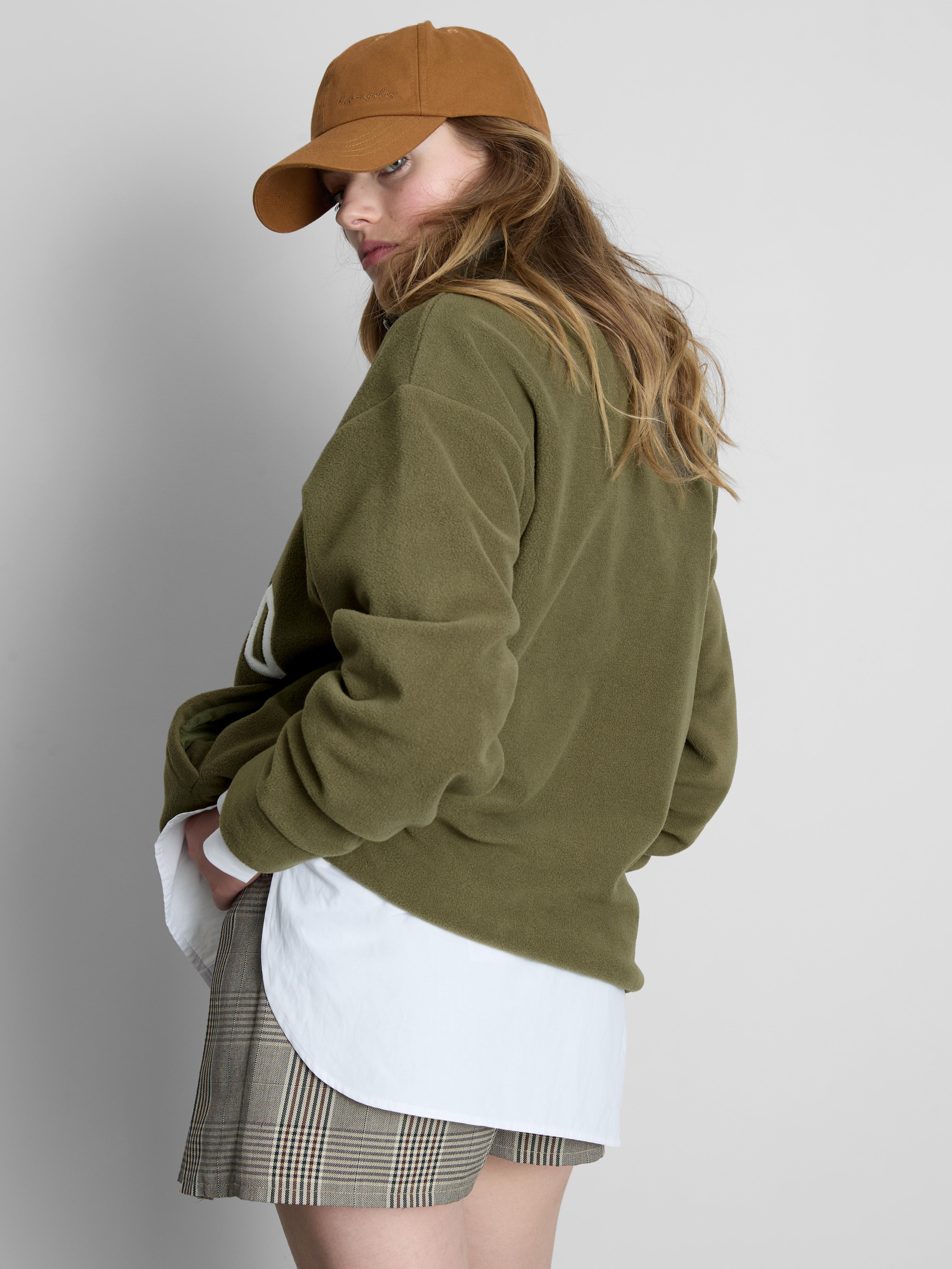 Printed Half Zip Fleece