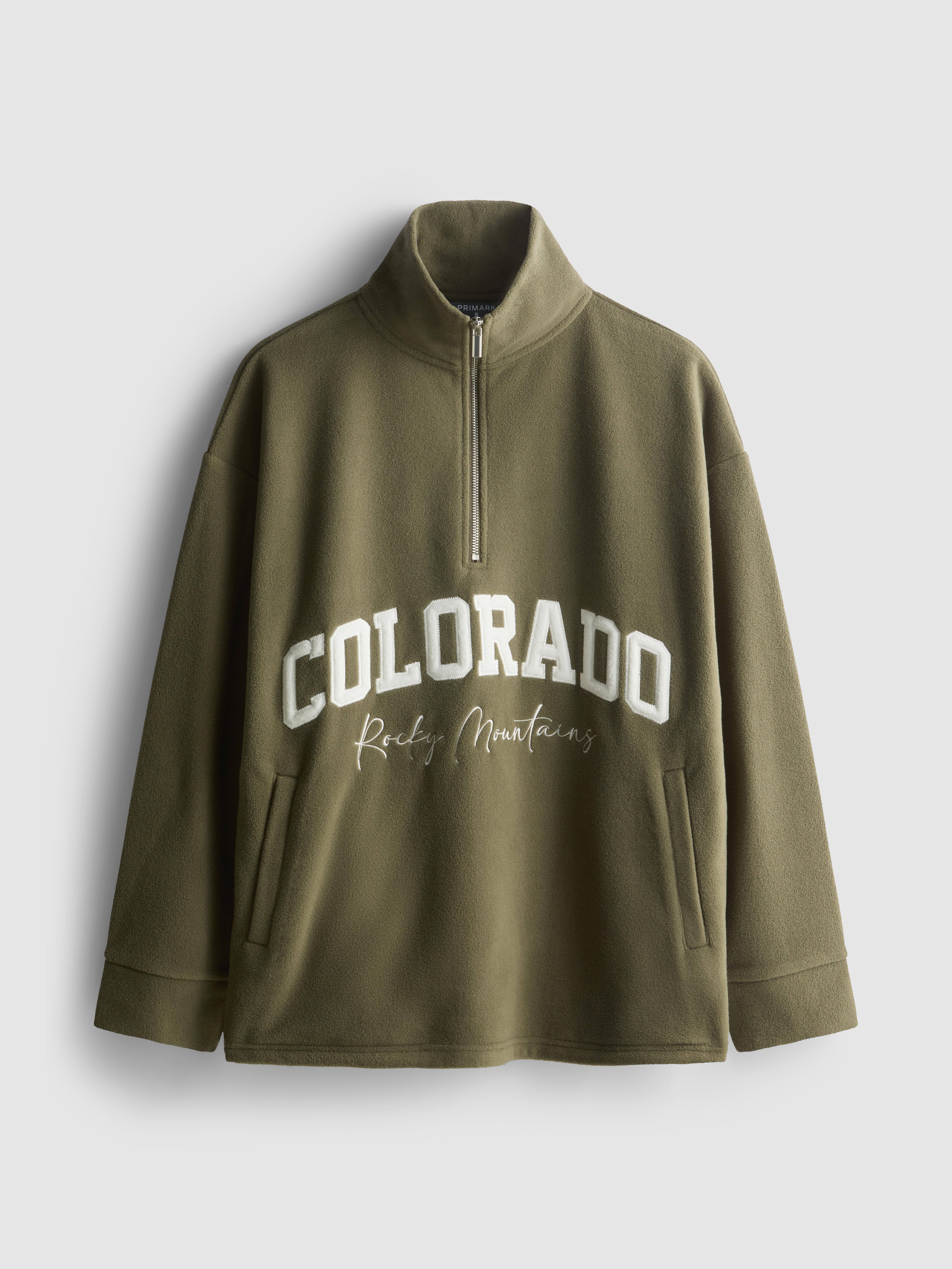 Printed Half Zip Fleece