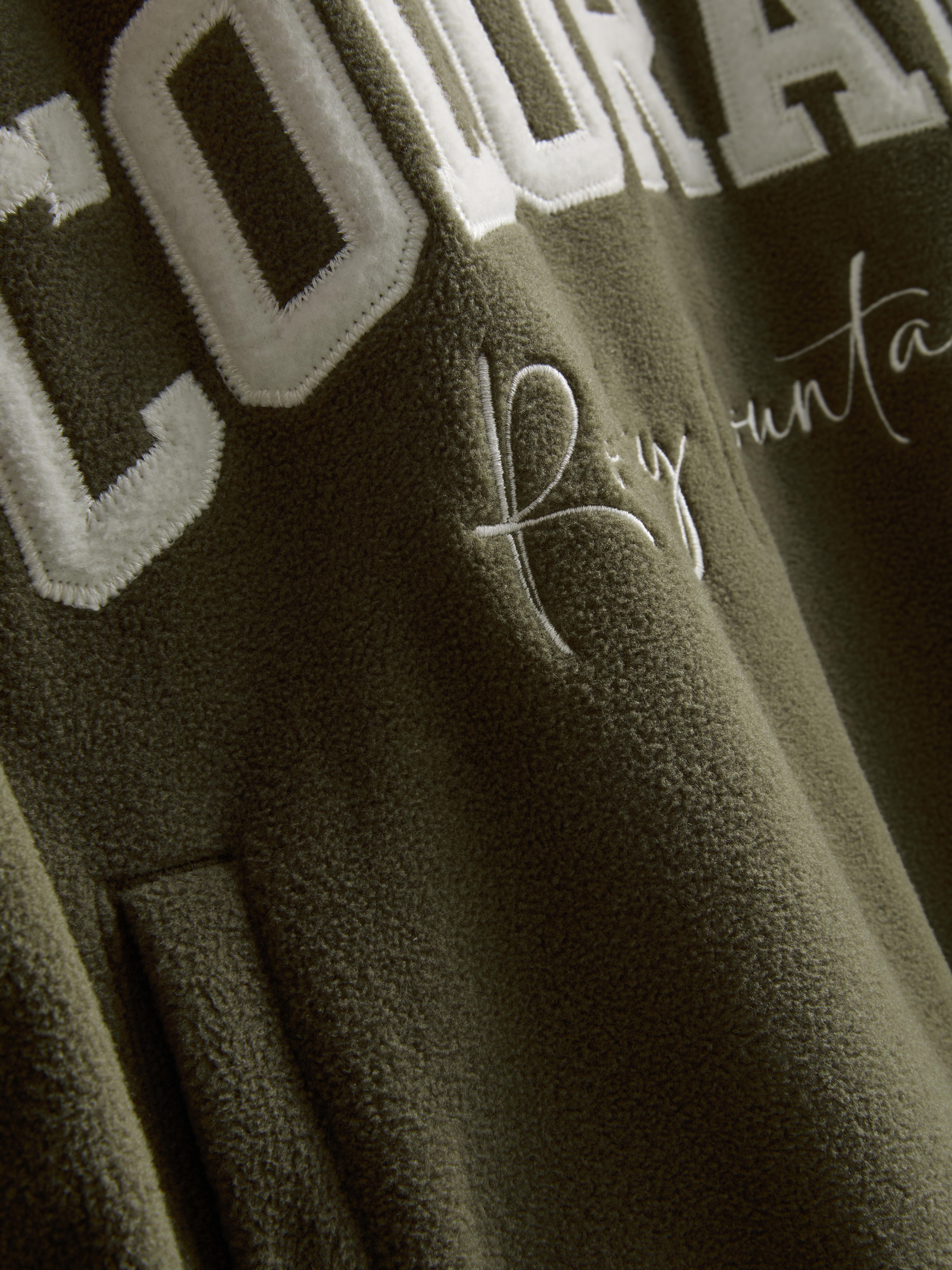 Printed Half Zip Fleece