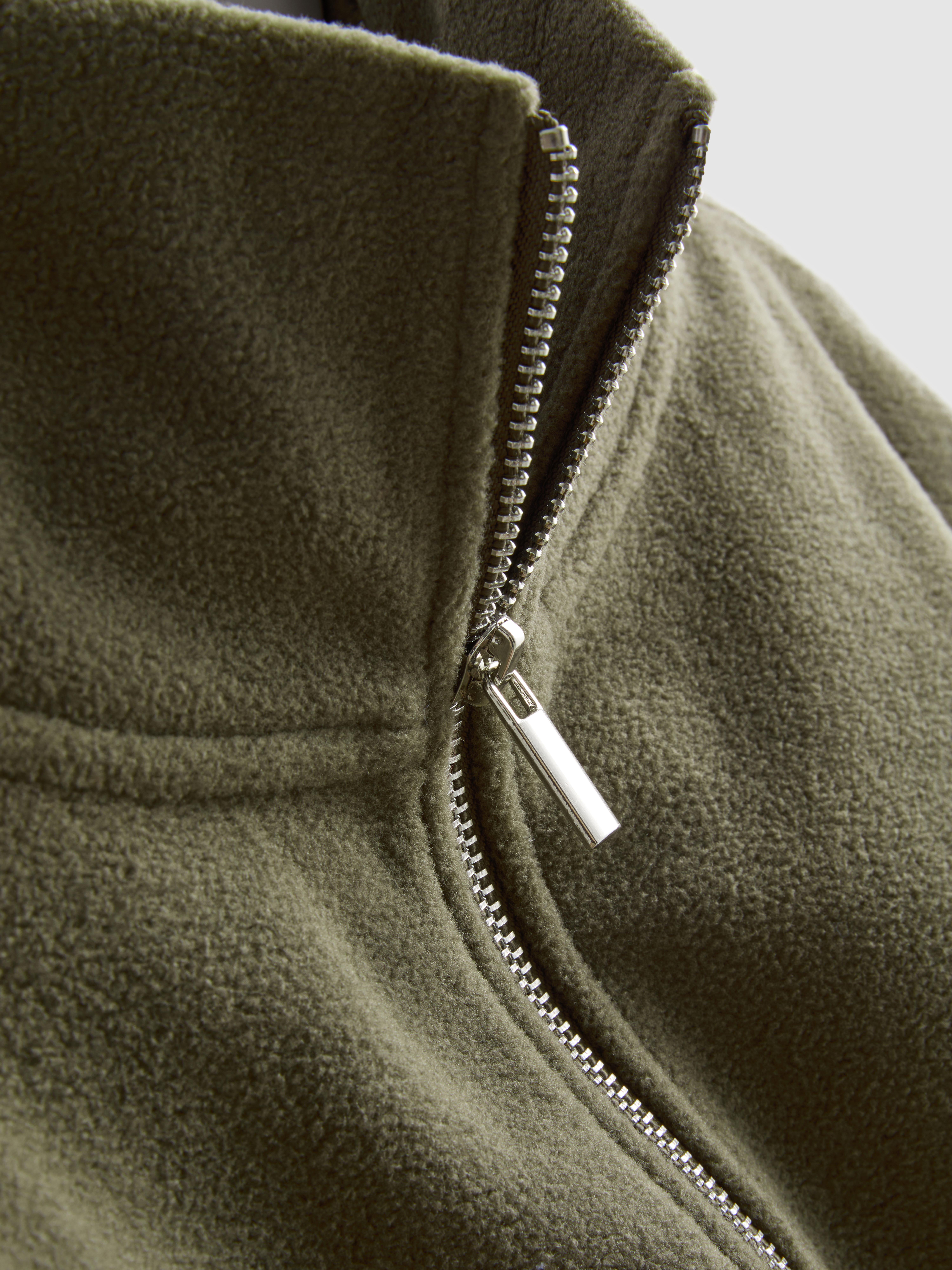 Printed Half Zip Fleece