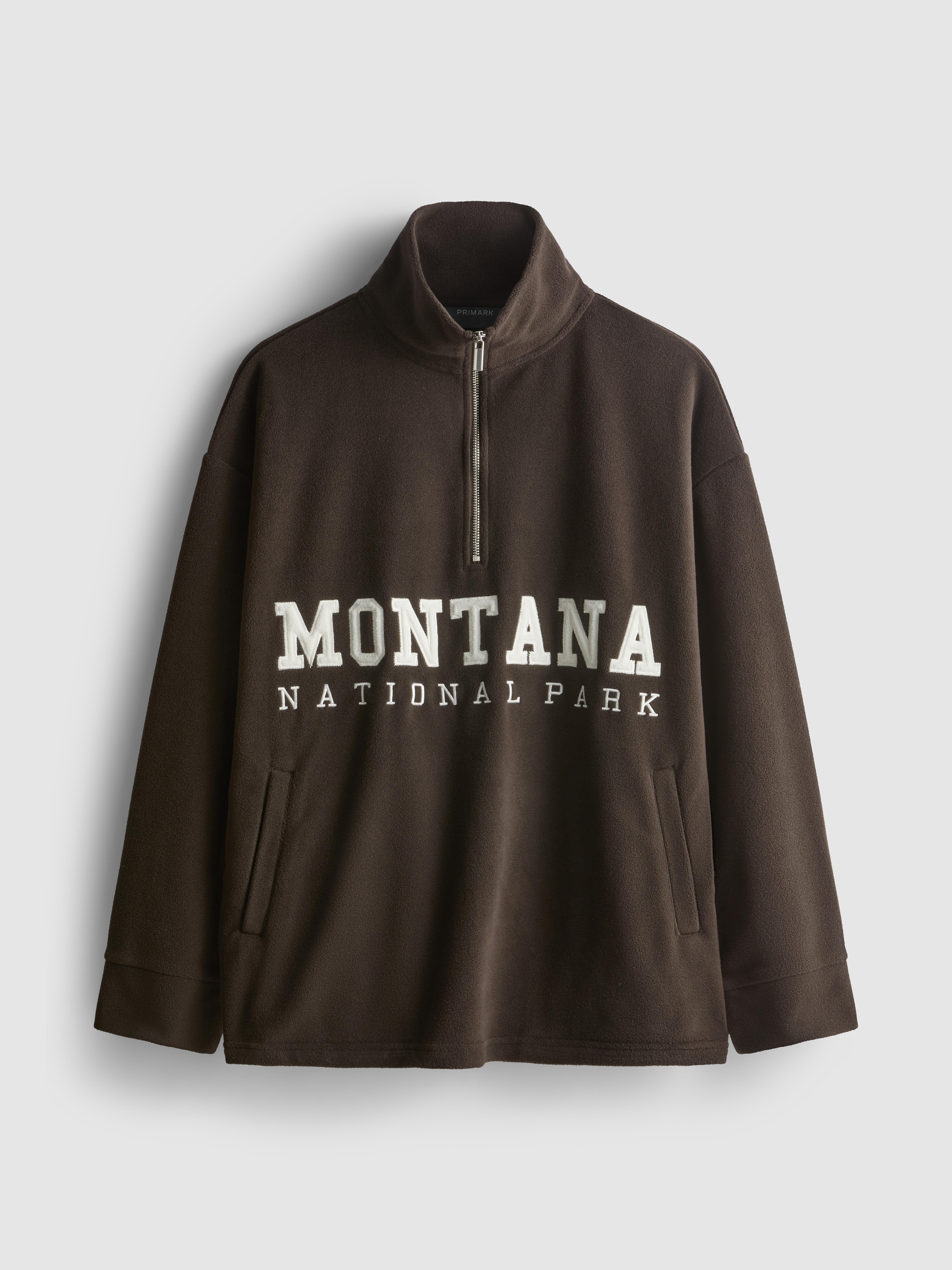 Printed Half Zip Fleece