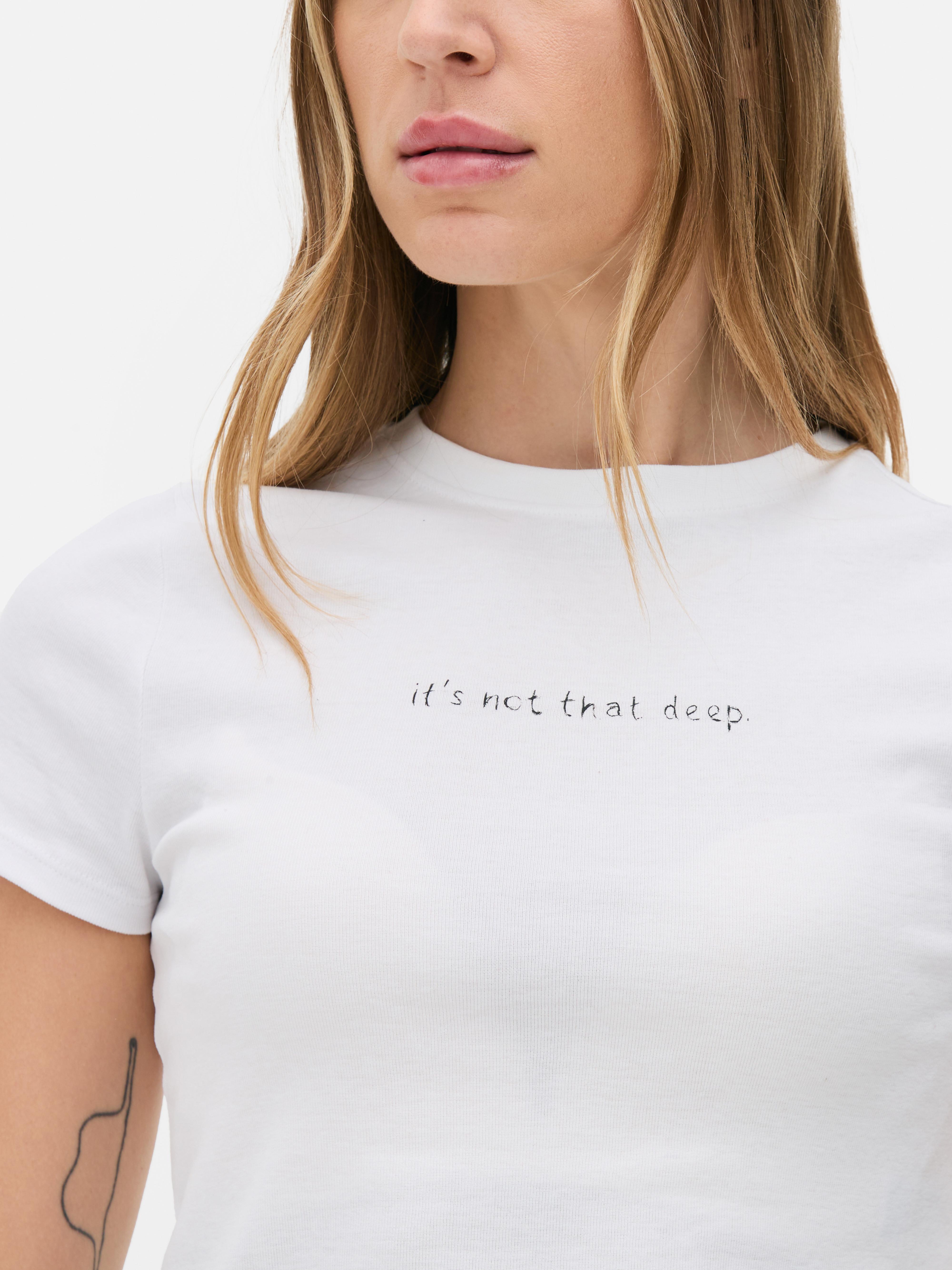 „Rita Ora“ Baby-T-Shirt mit Slogan
