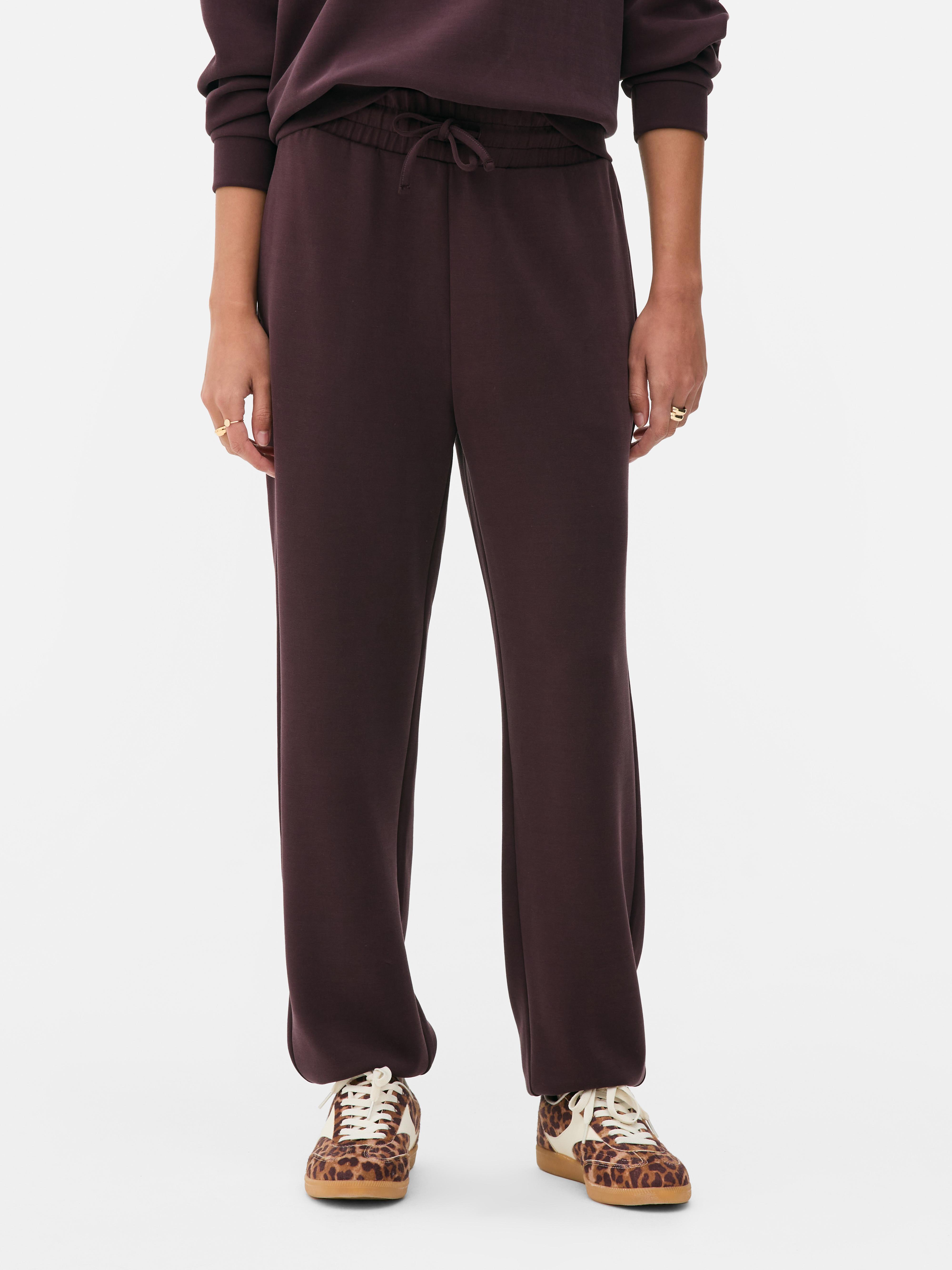 Straight Leg Cupro Sweatpants