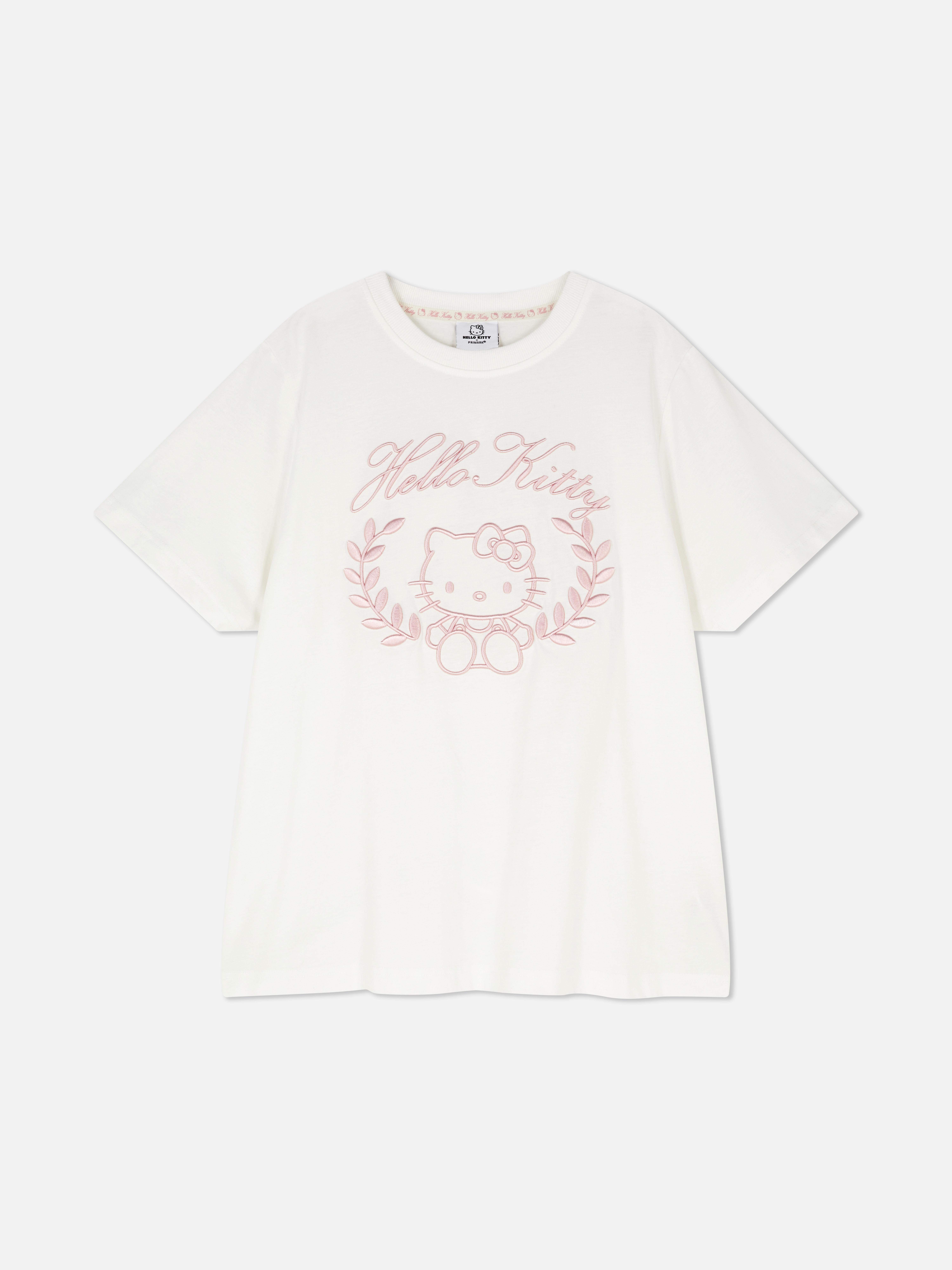 Hello Kitty Cotton Wreath Tee