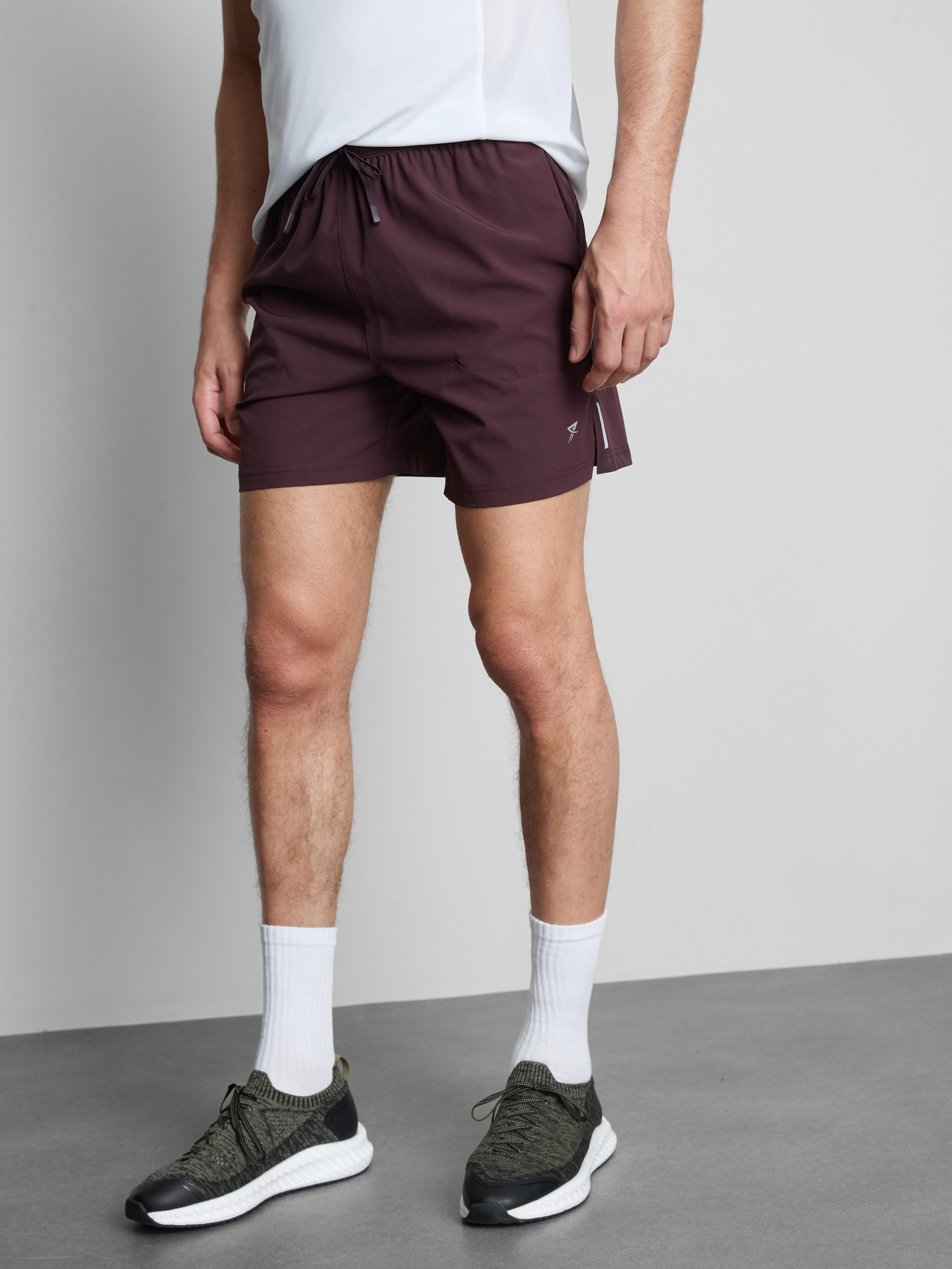 Sportowe szorty do biegania ze sznurkiem w talii