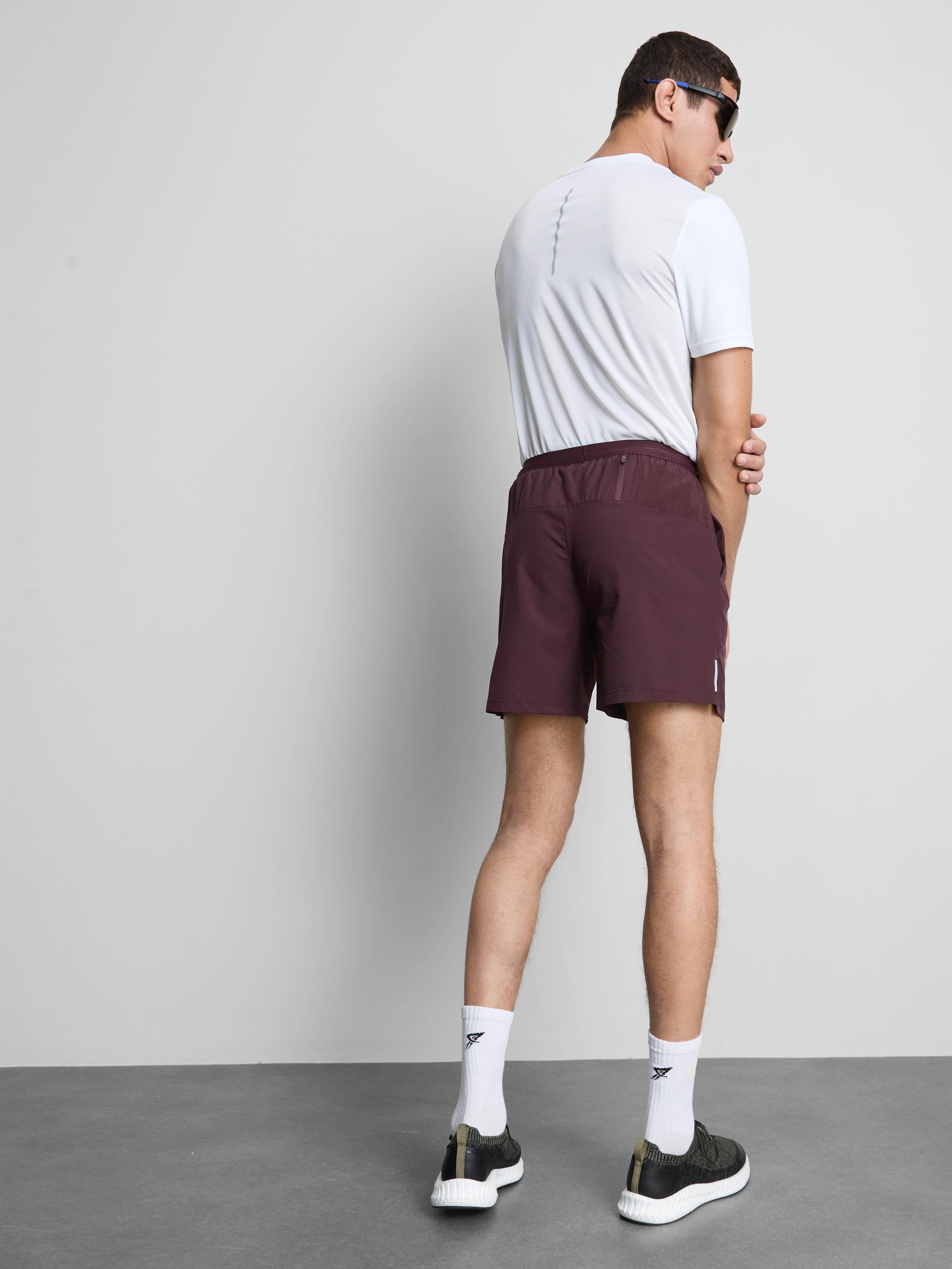 Sportowe szorty do biegania ze sznurkiem w talii