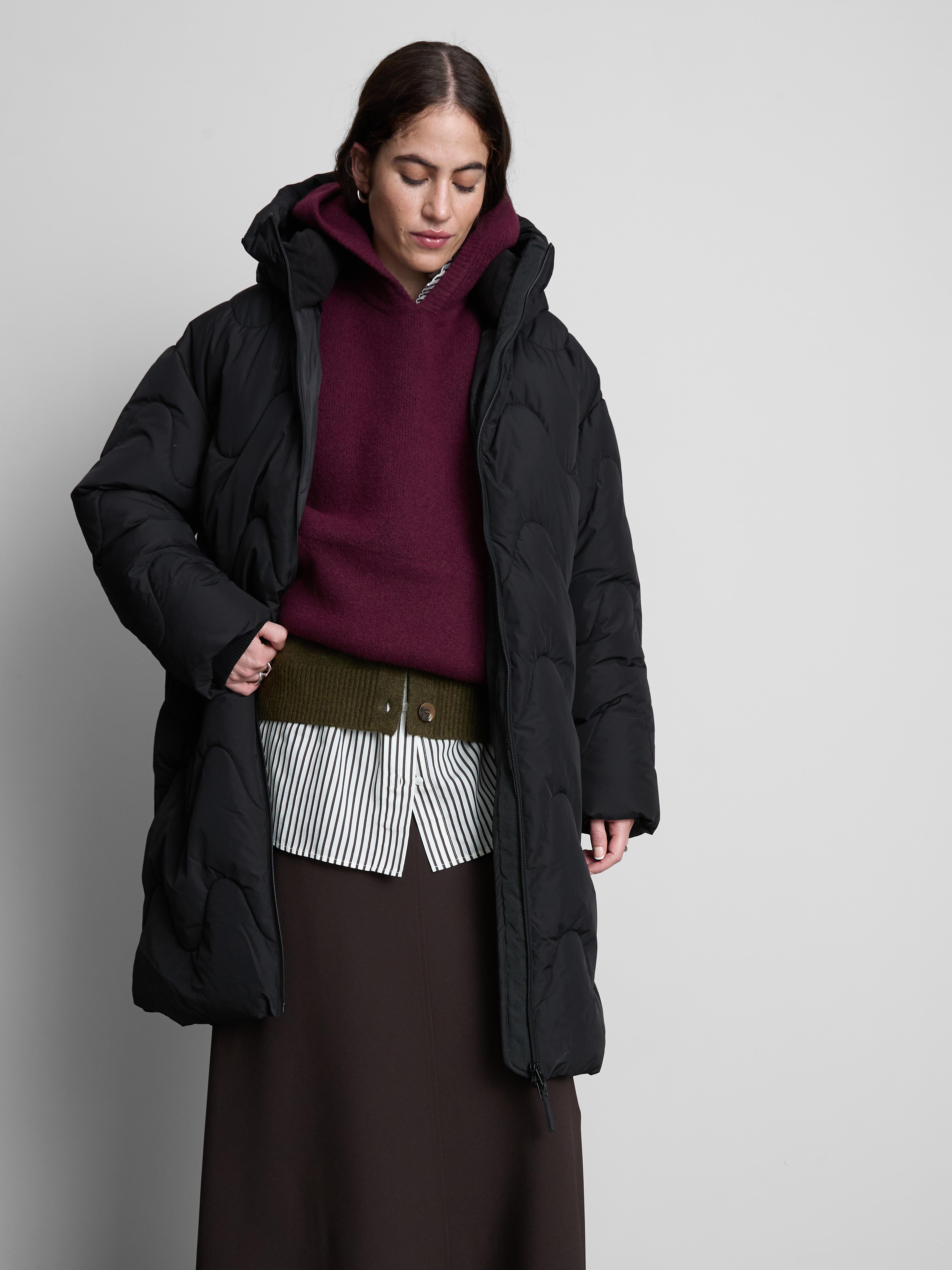 Długa pikowana kurtka THERMOLITE® EcoMade