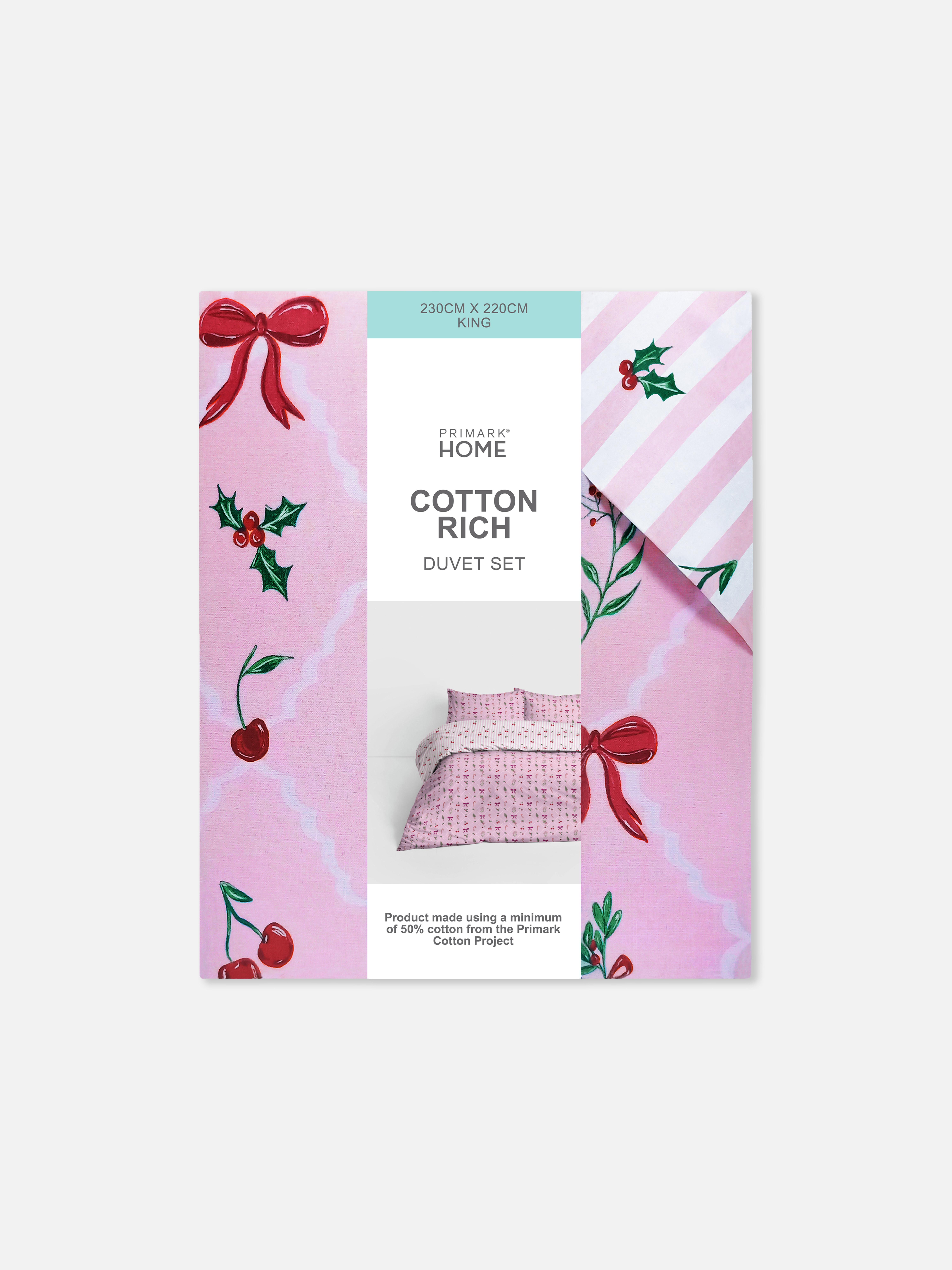 Kingsize dekbedovertrekset met print