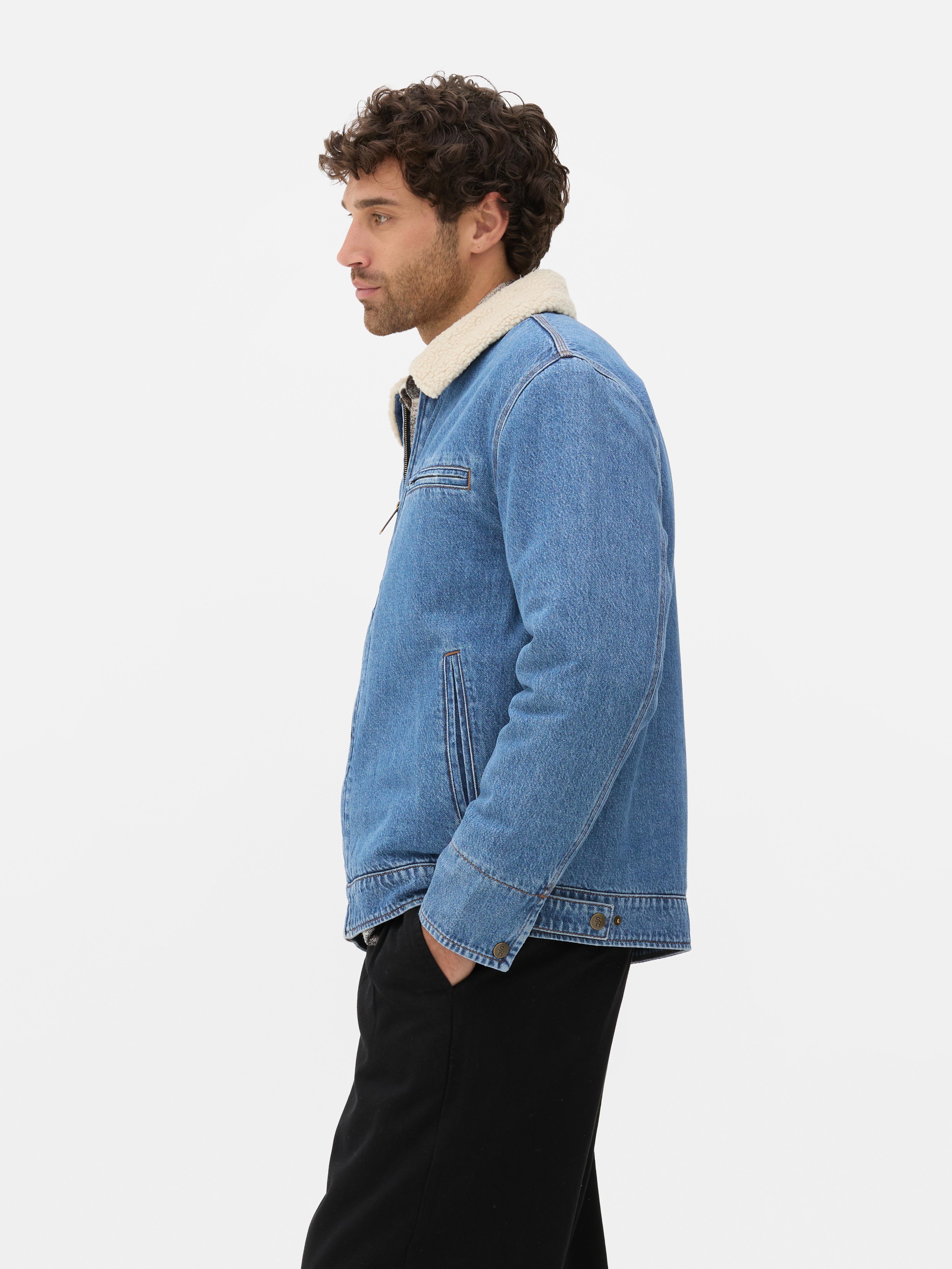 Chaqueta de lona con cuello polar de The Stronghold