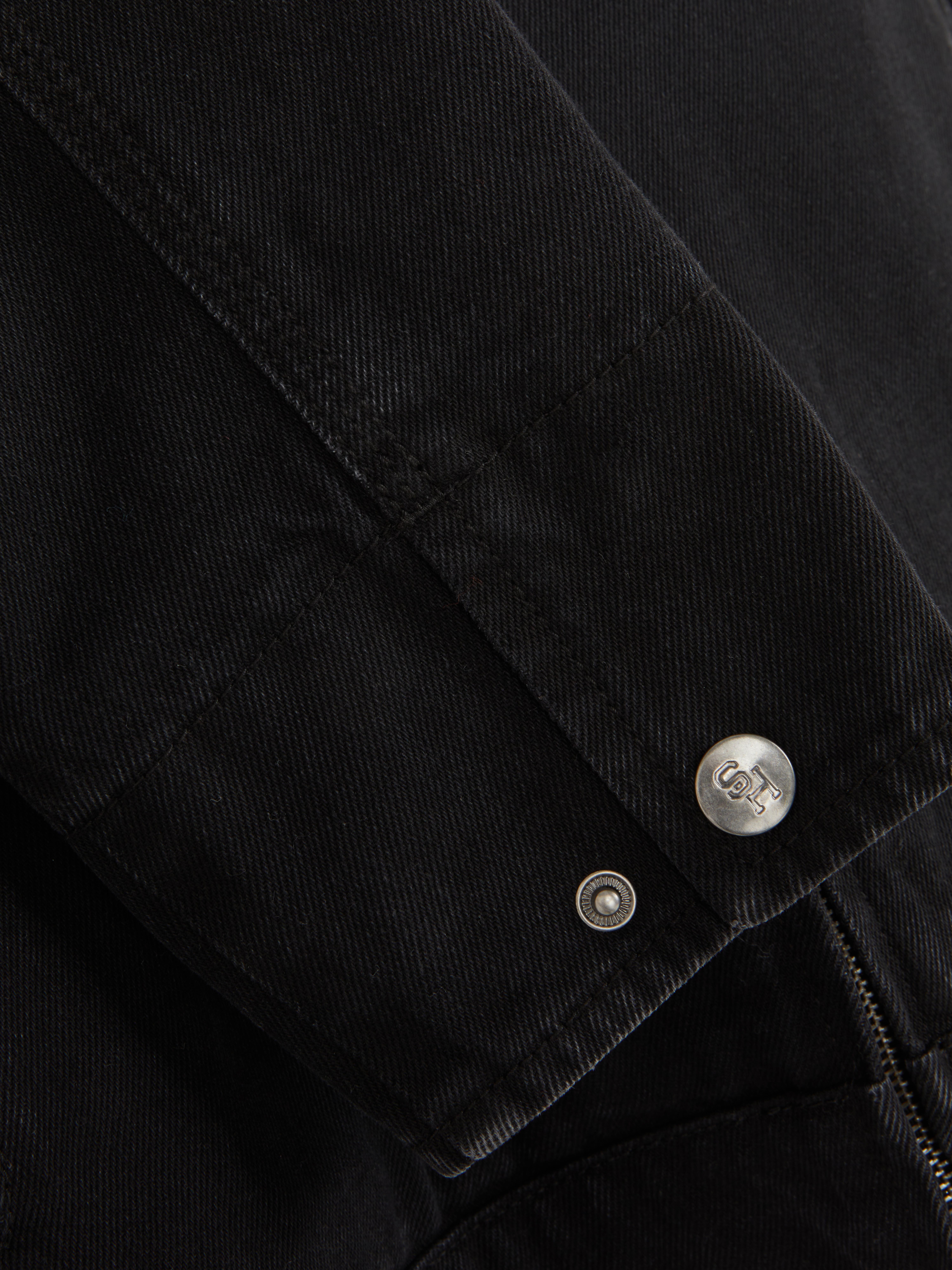 Chaqueta de lona con cuello polar de The Stronghold