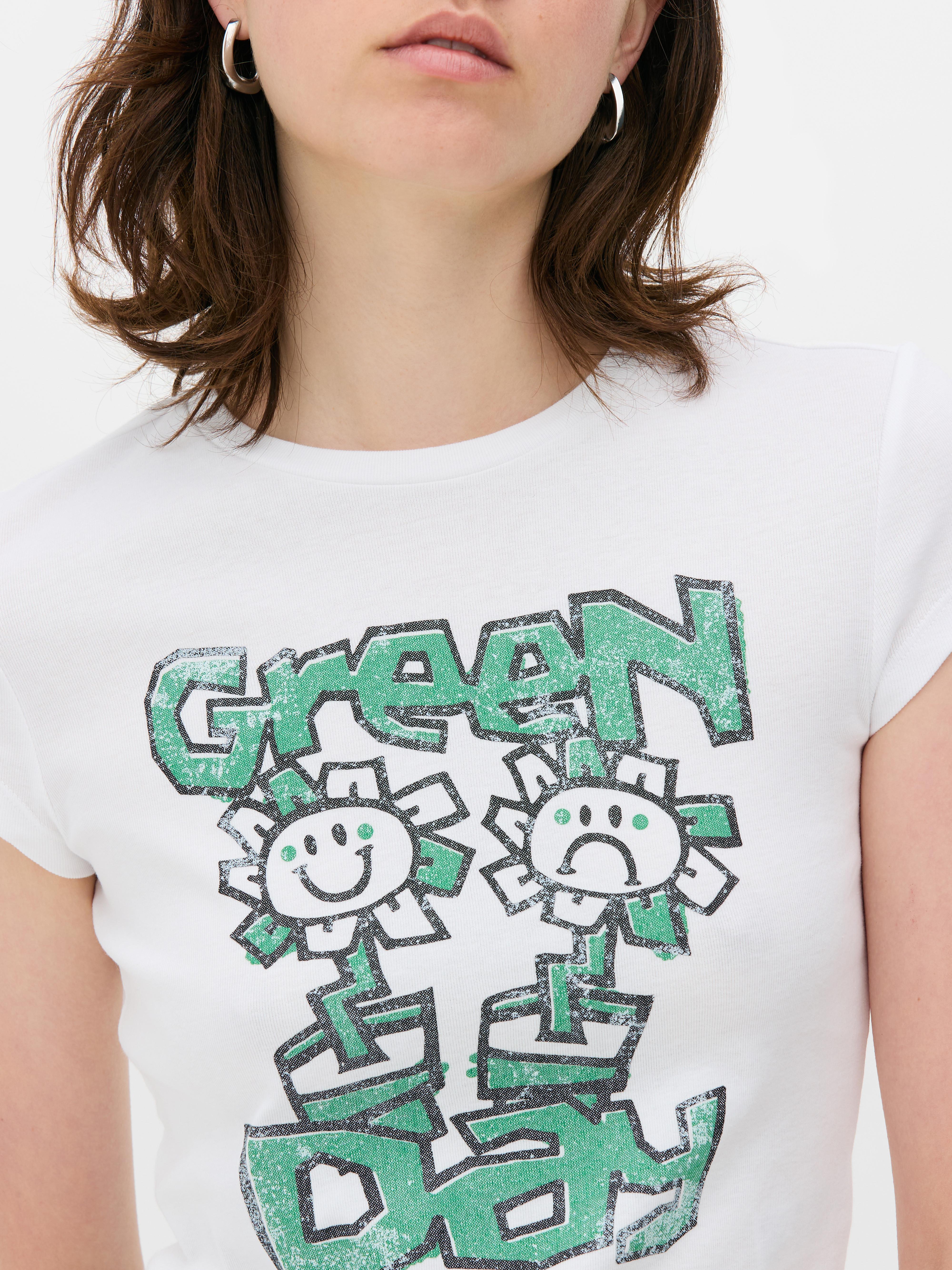 GREEN DAY Tシャツ ホワイト GREEN DAY Tshirt(M WHITE): トップス｜PMbox P&M