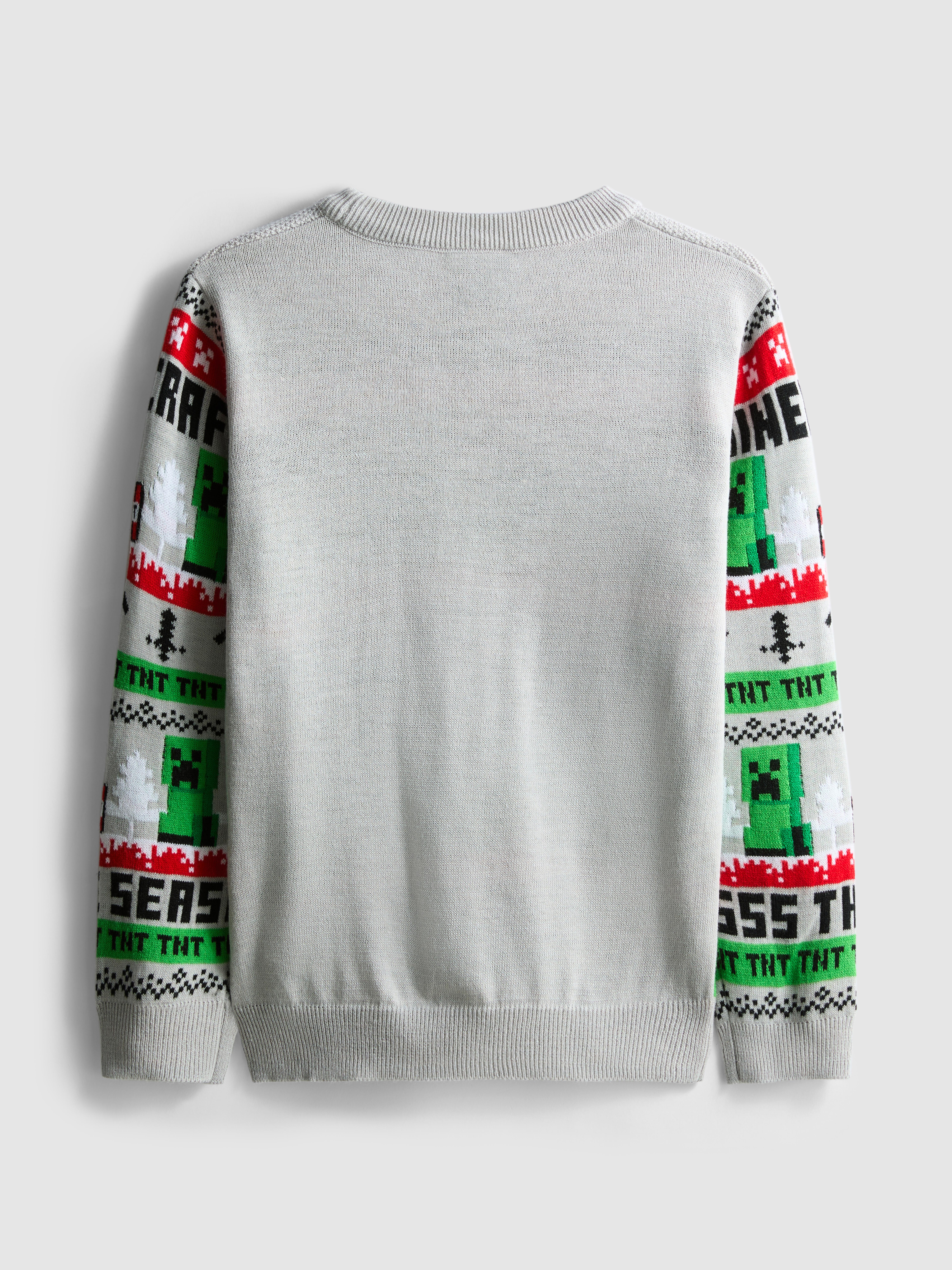5-15yrs | Minecraft Christmas Jumper