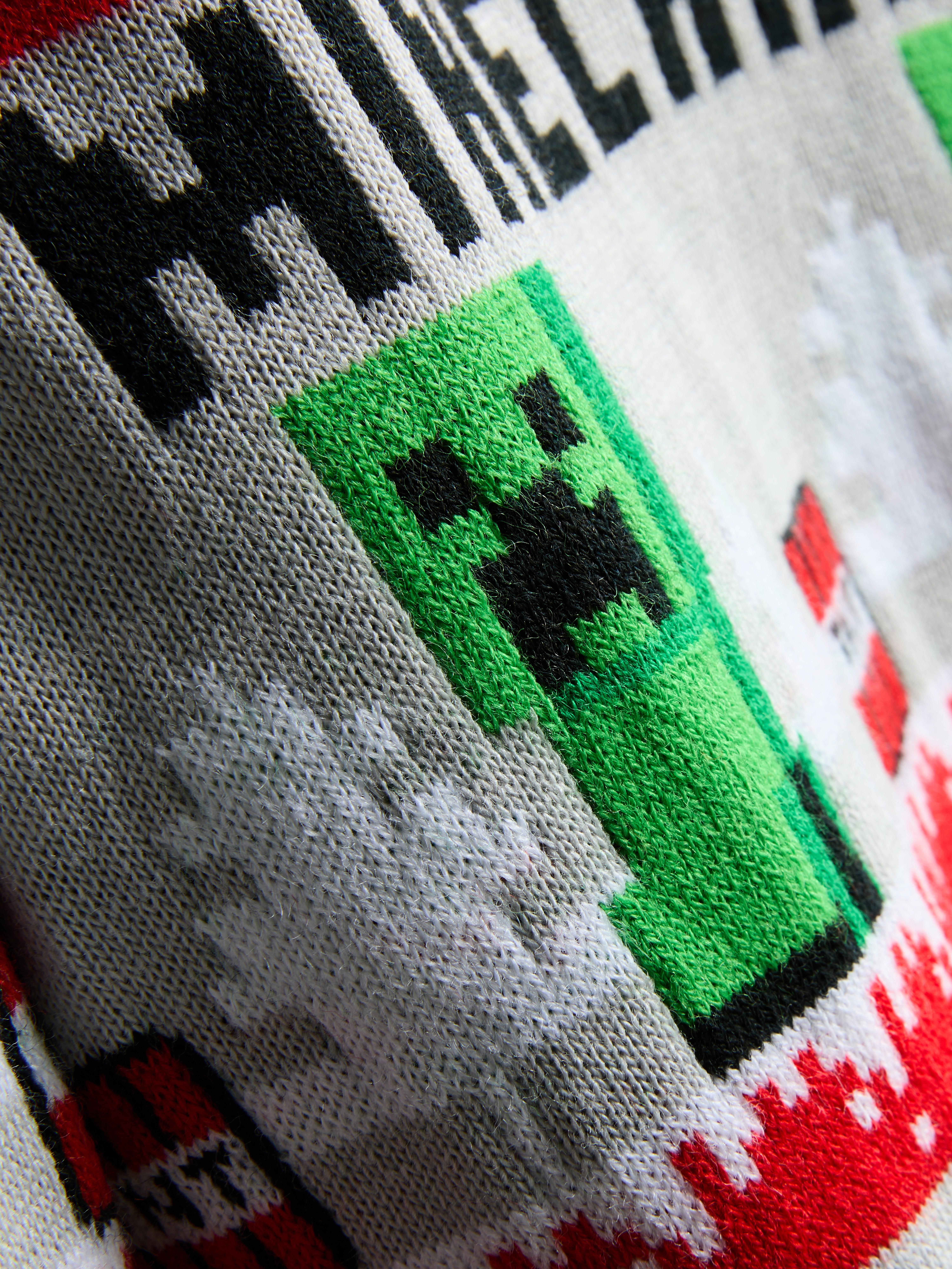 5-15yrs | Minecraft Christmas Jumper