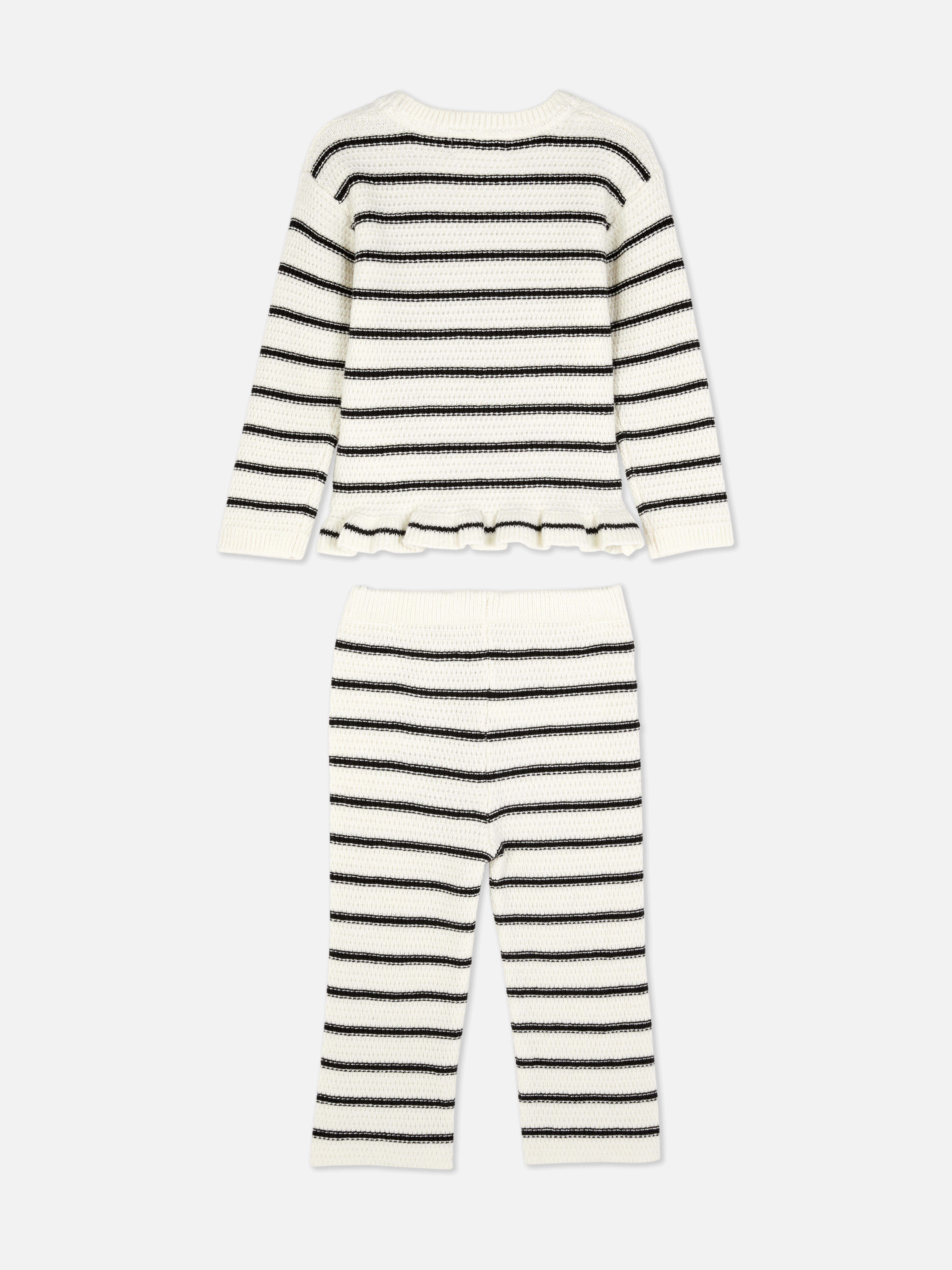 0–36 Monate | Häkel-Set aus Sweatshirt und Leggings