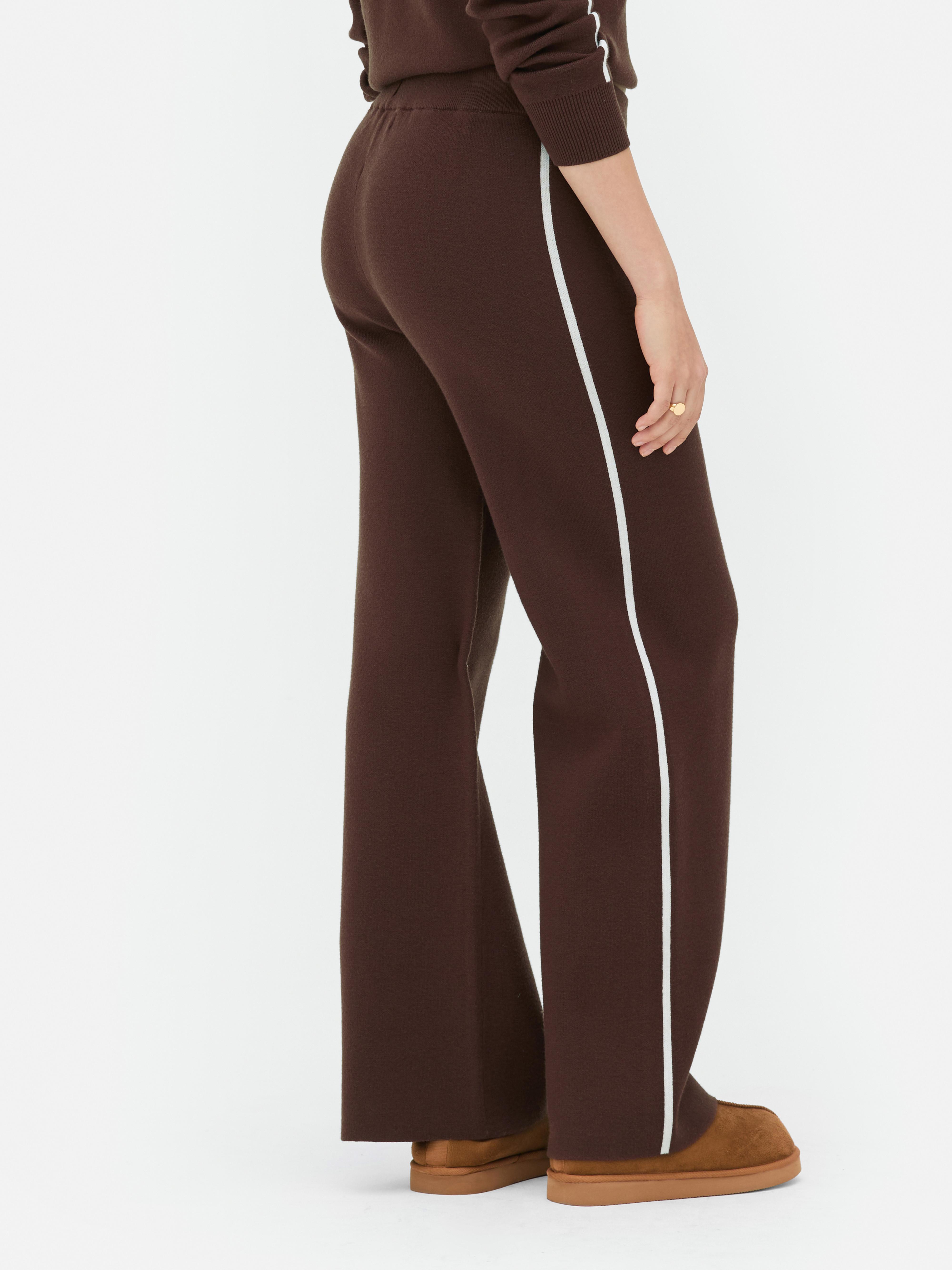 Knitted Stripe Joggers