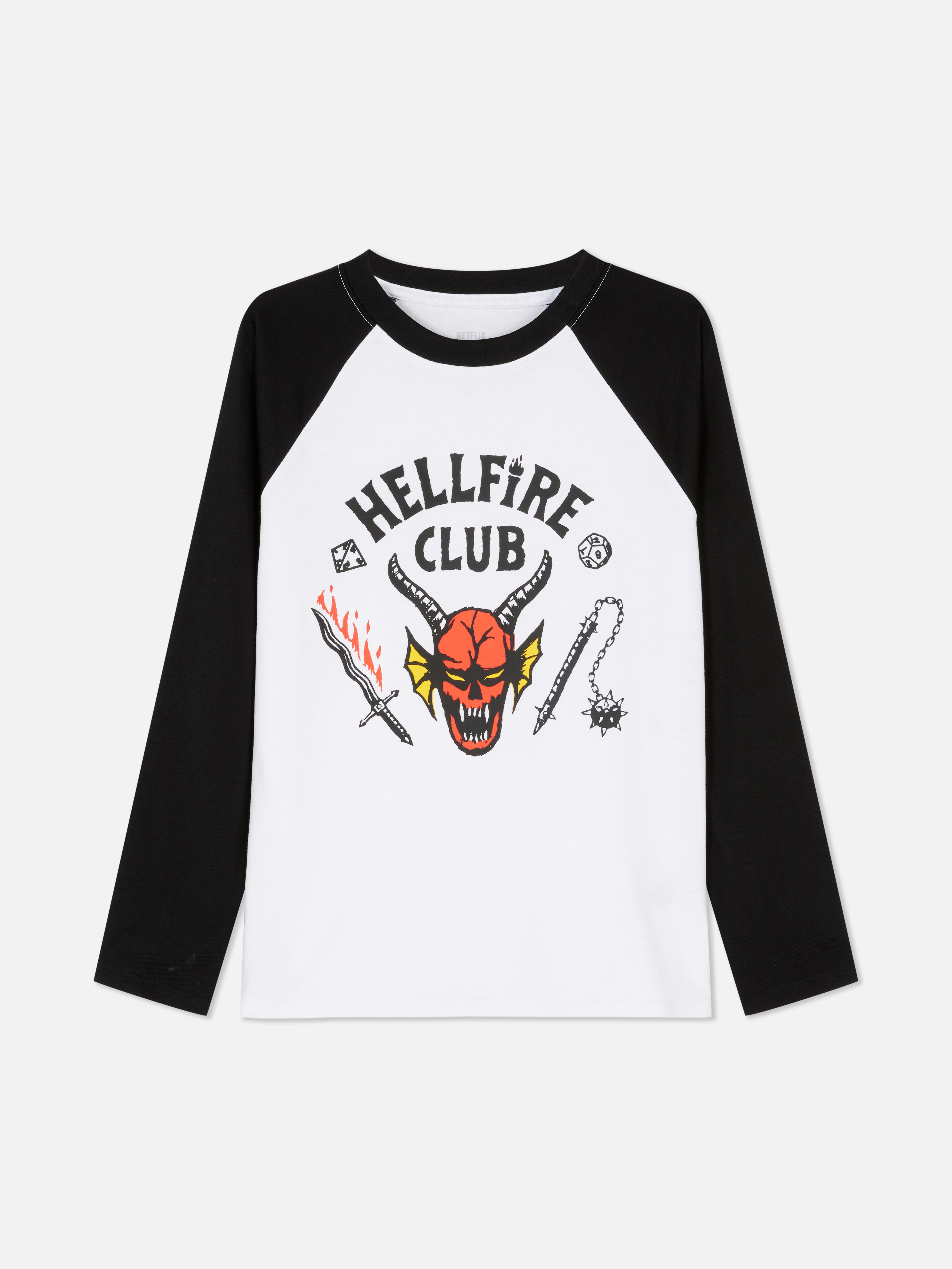 7–15 let | Tričko Stranger Things Hellfire Club