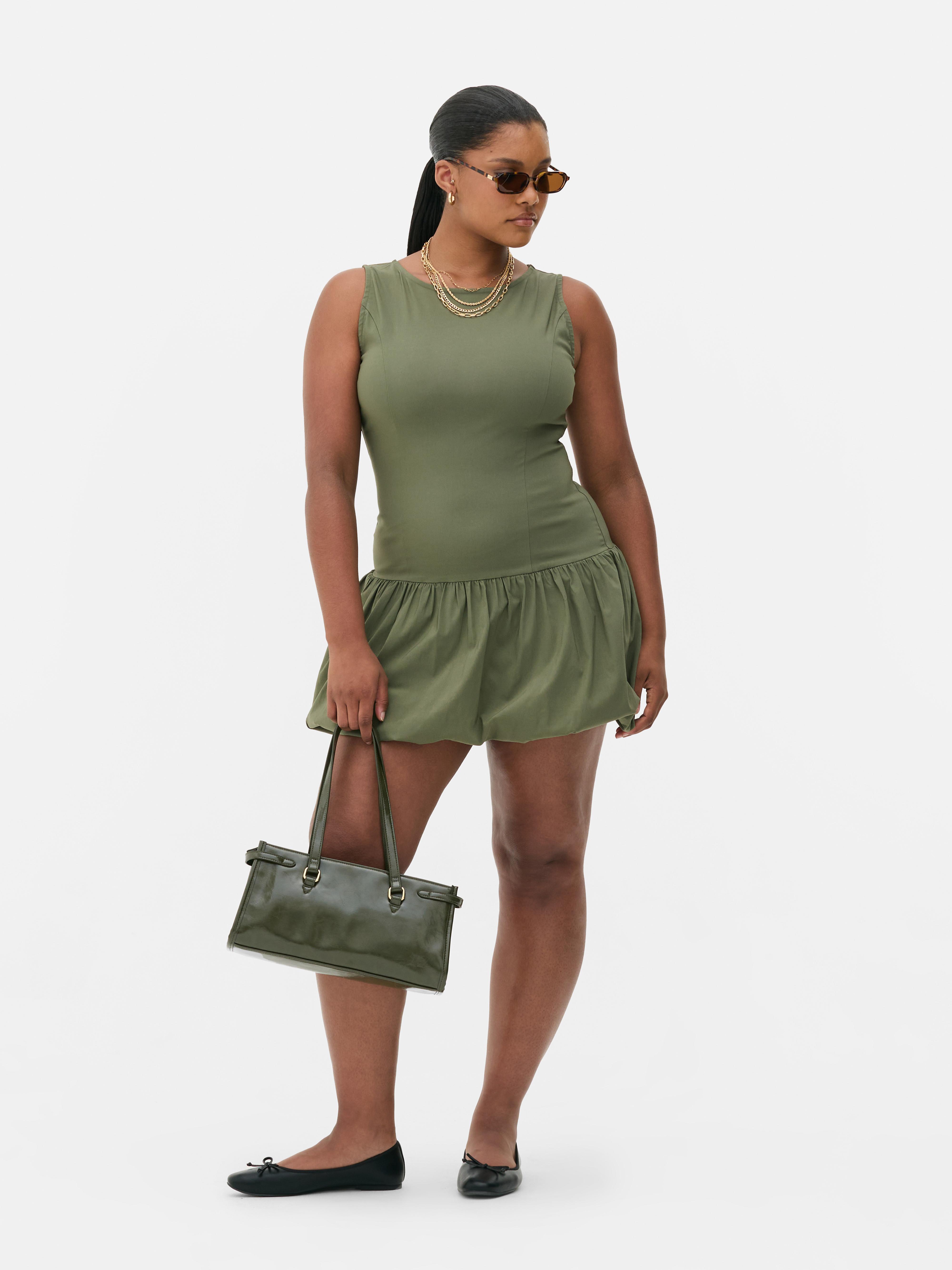 Puffball Mini Dress