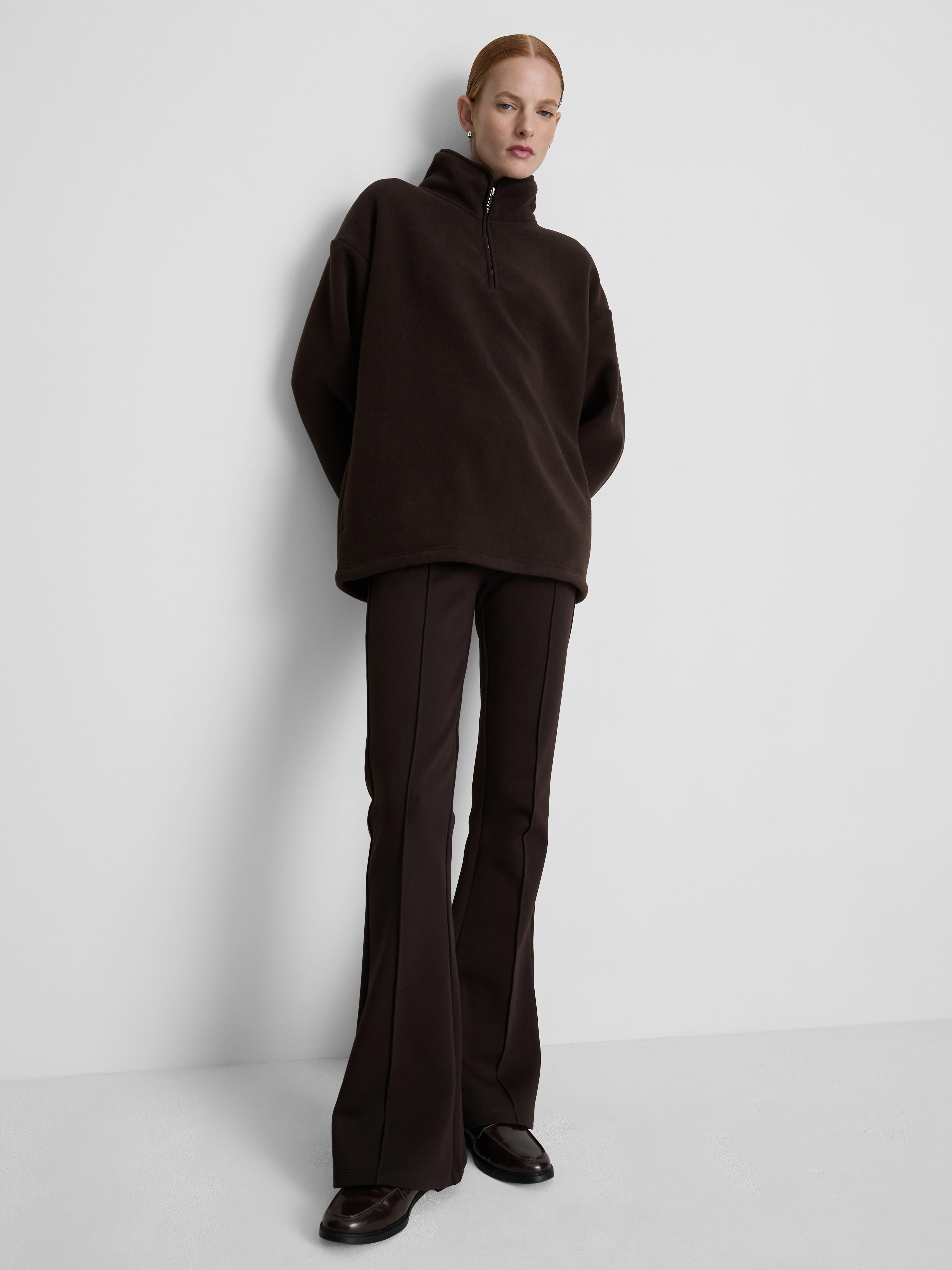Paula Echevarría Fleece Lined Half Zip Jumper