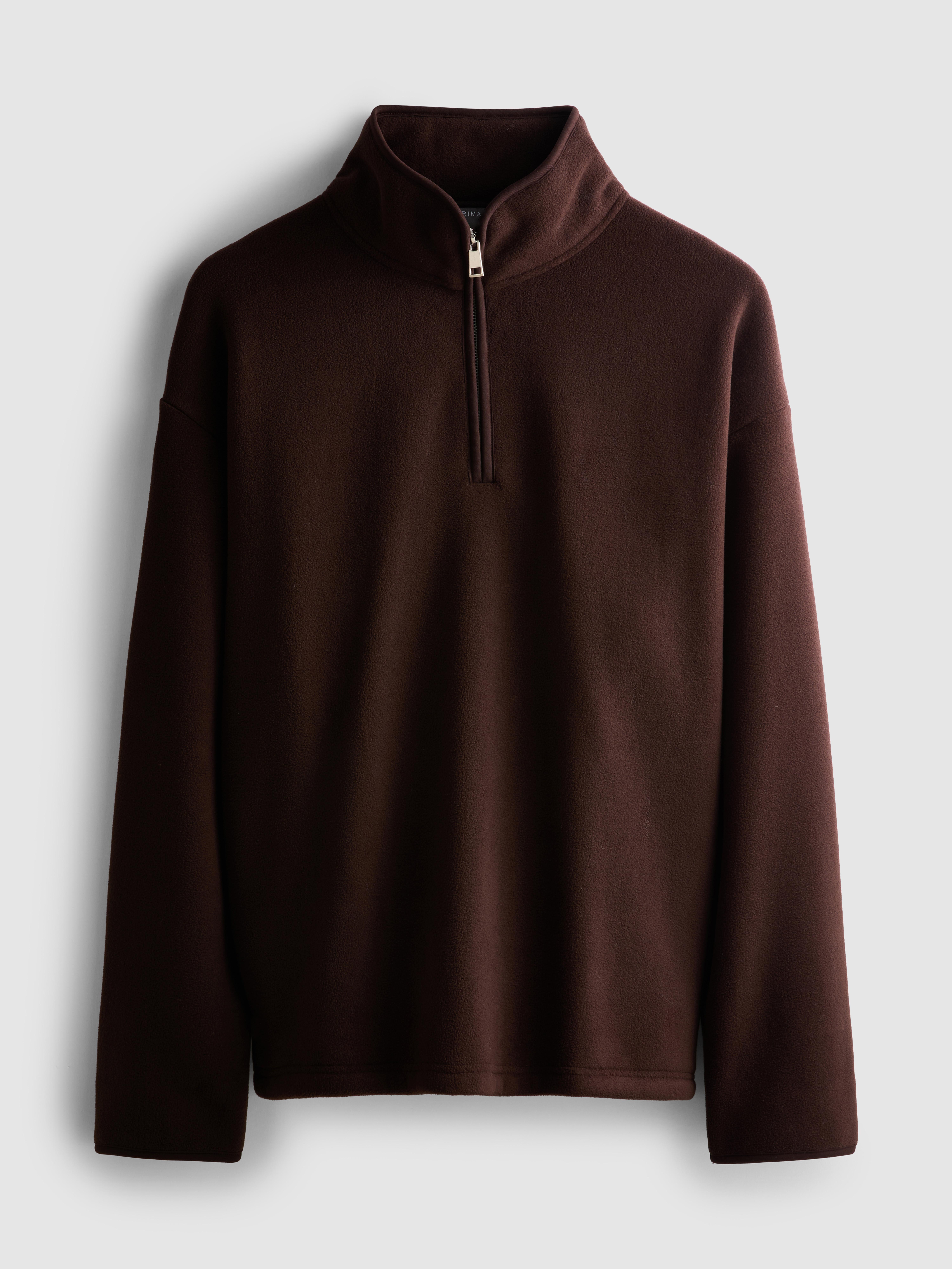 Paula Echevarría Fleece Lined Half Zip Jumper