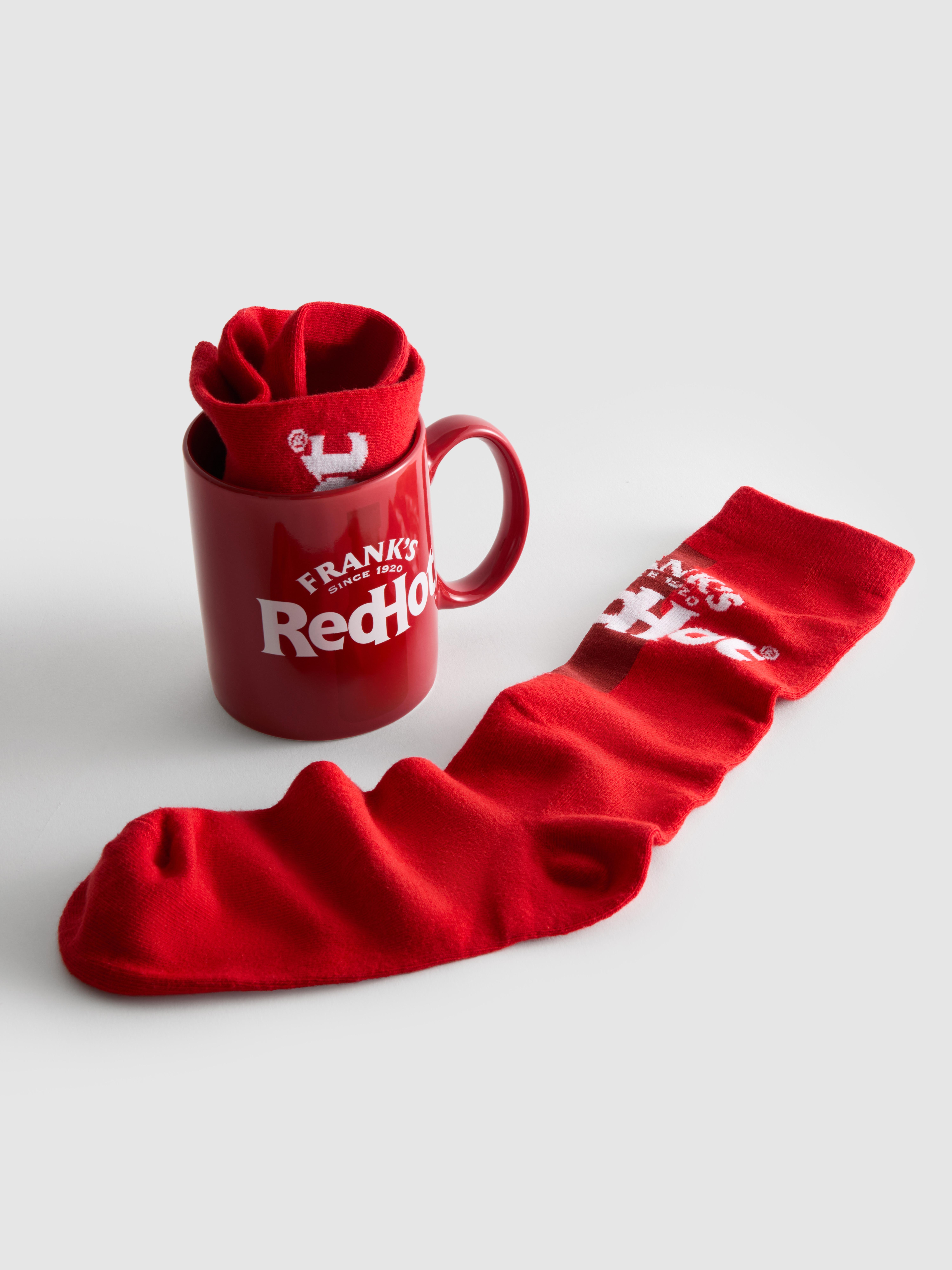 Franks Hot Sauce Socks And Mug Gift Set
