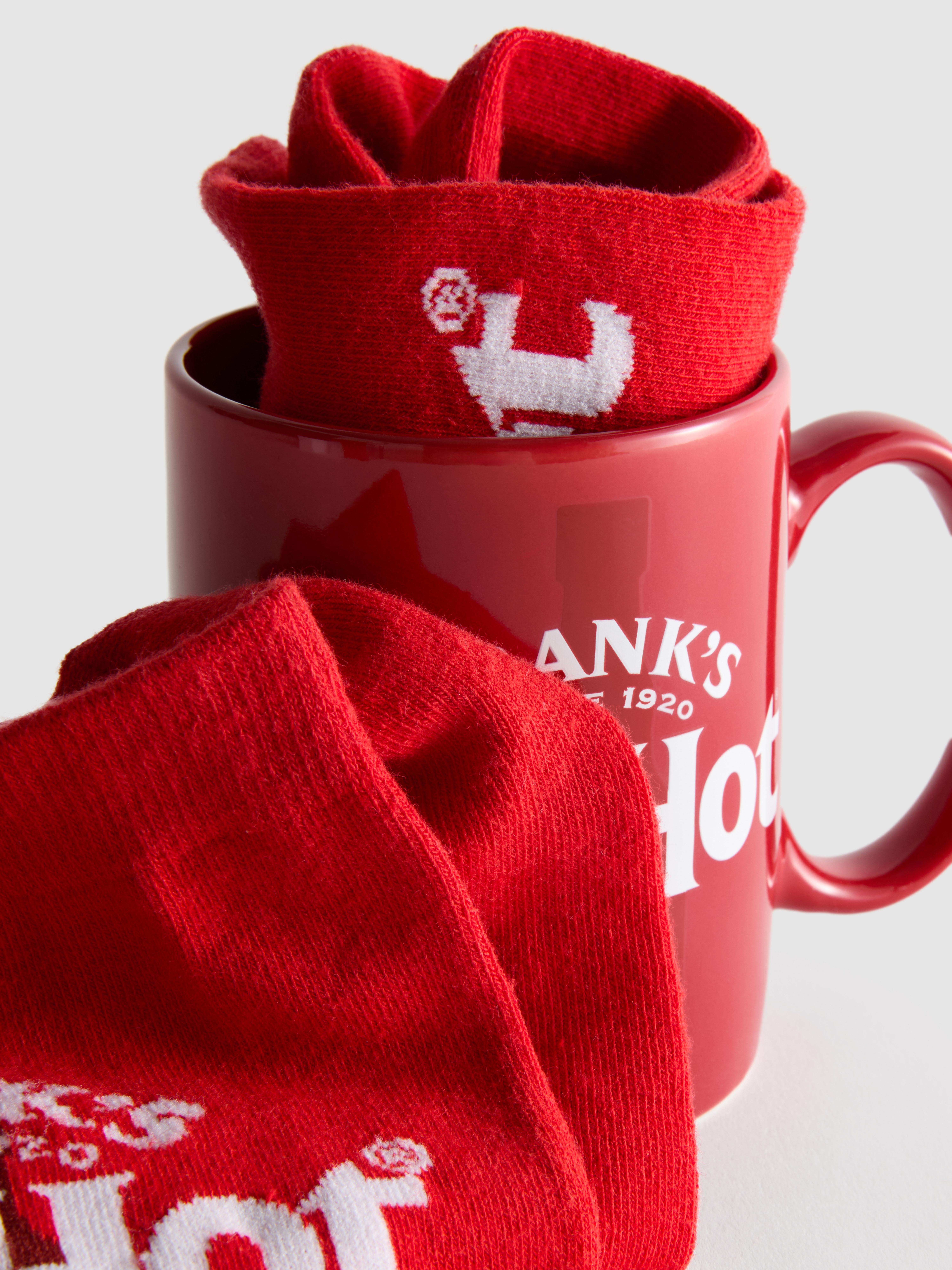Franks Hot Sauce Socks And Mug Gift Set