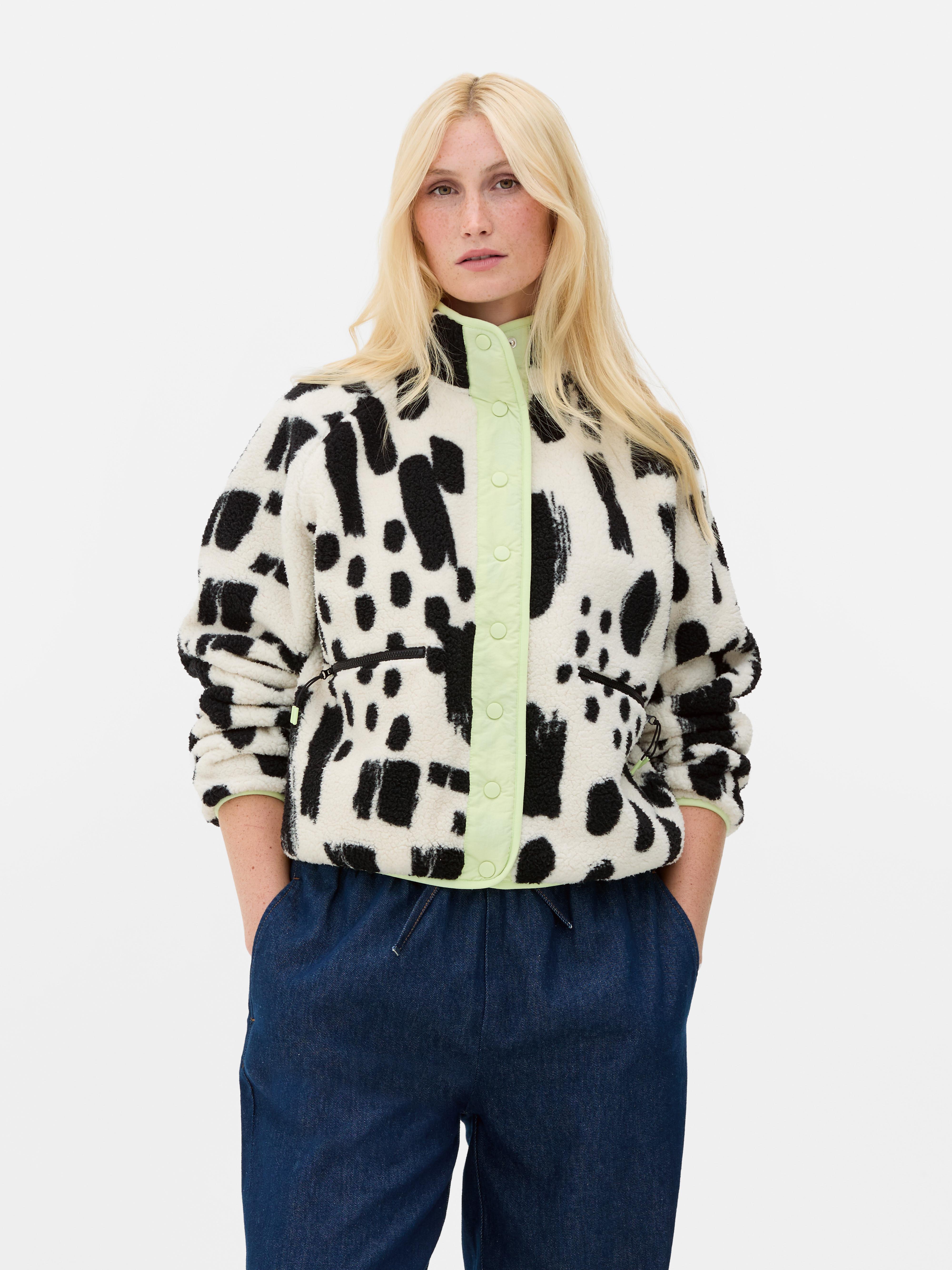 Printed Popper Borg Fleece