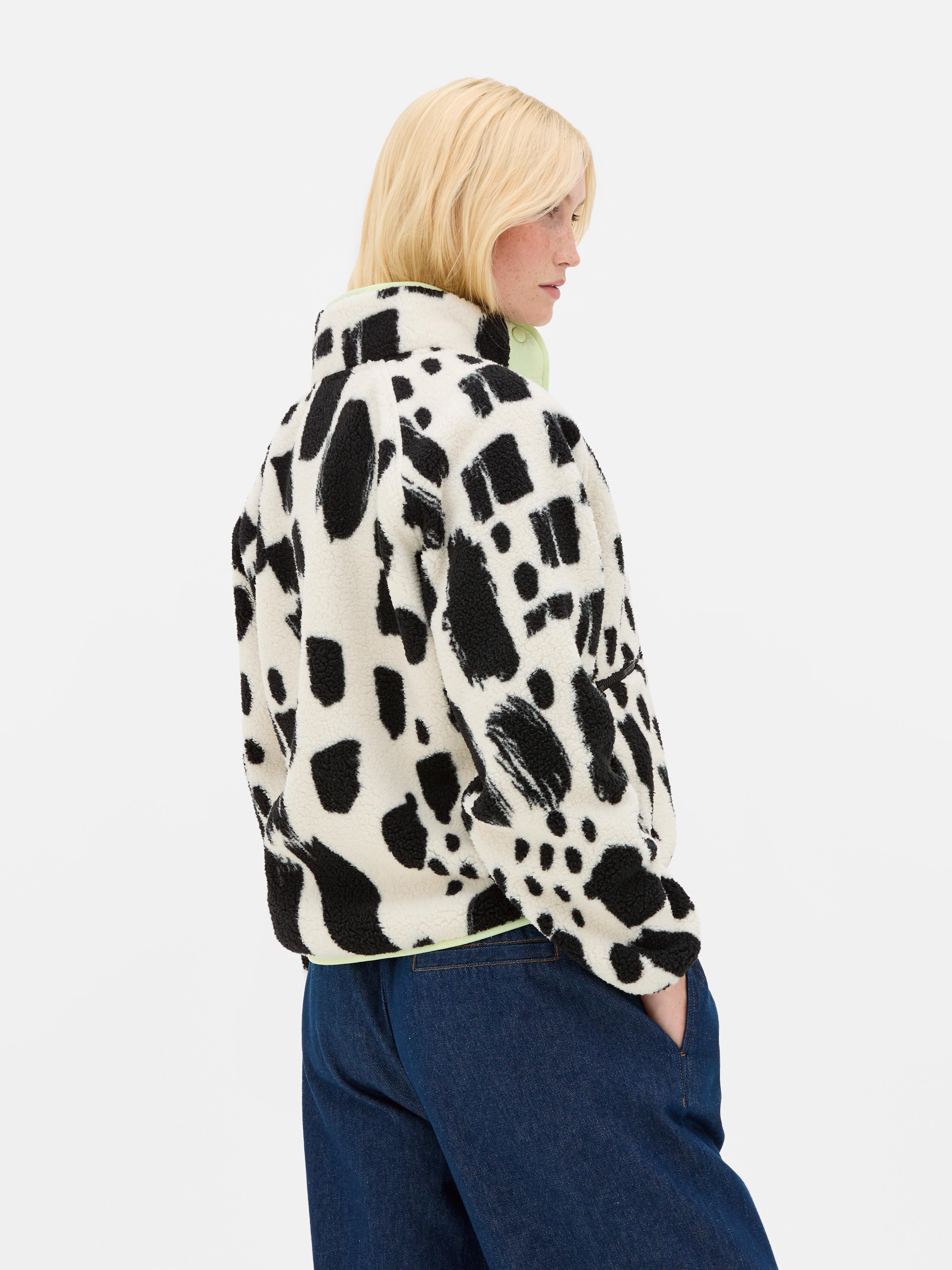 Printed Popper Borg Fleece