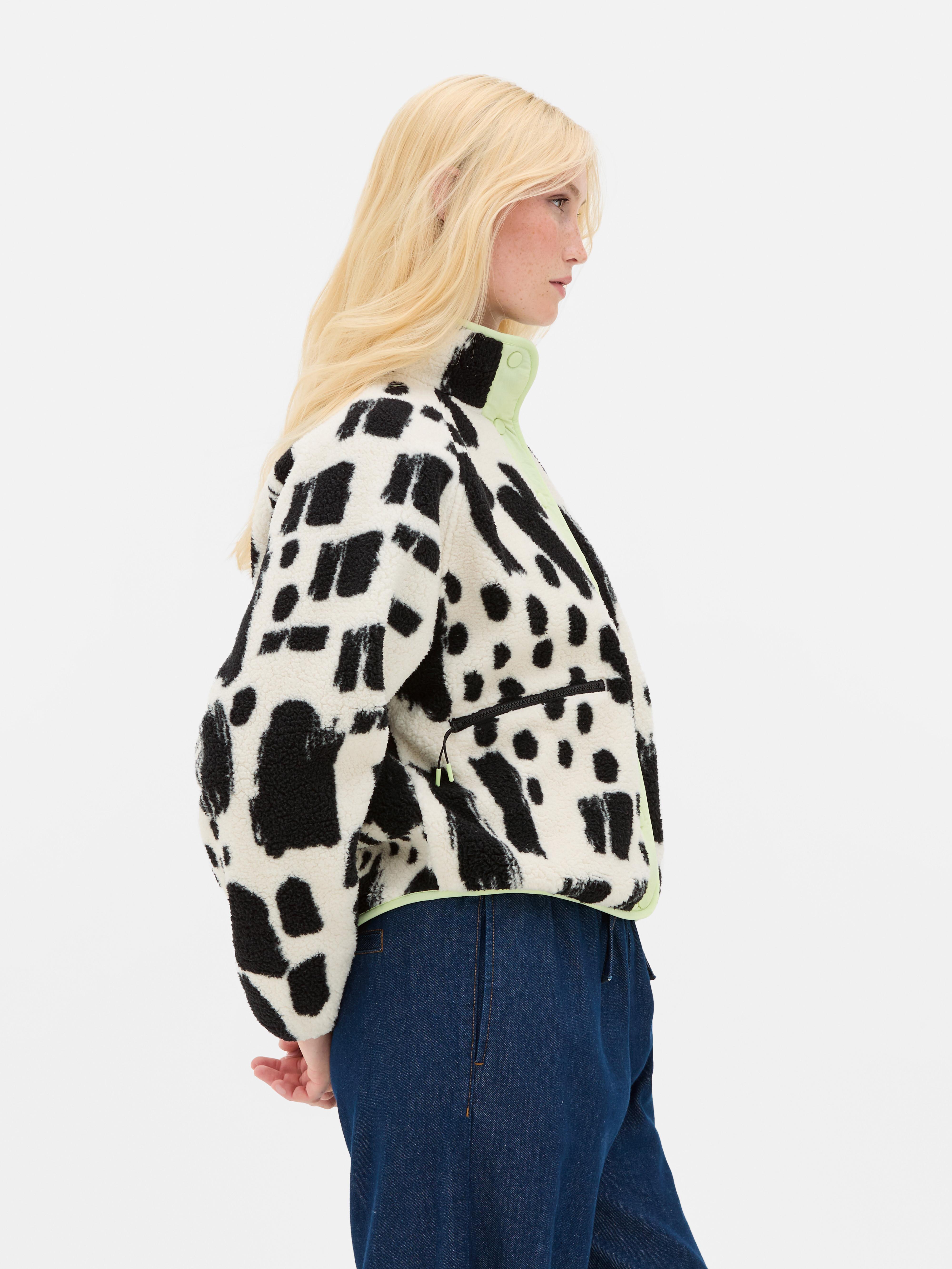 Printed Popper Borg Fleece
