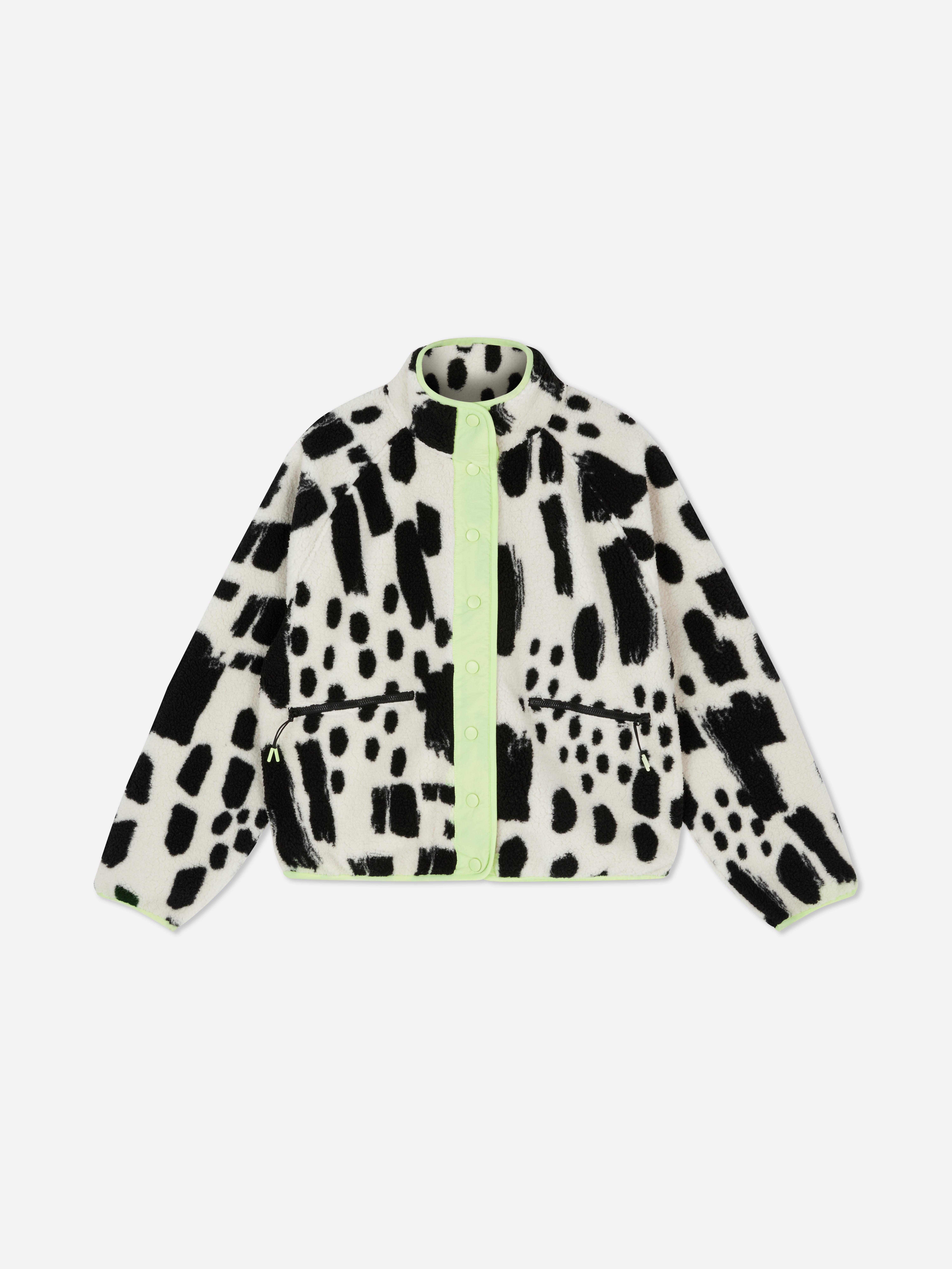 Printed Popper Borg Fleece
