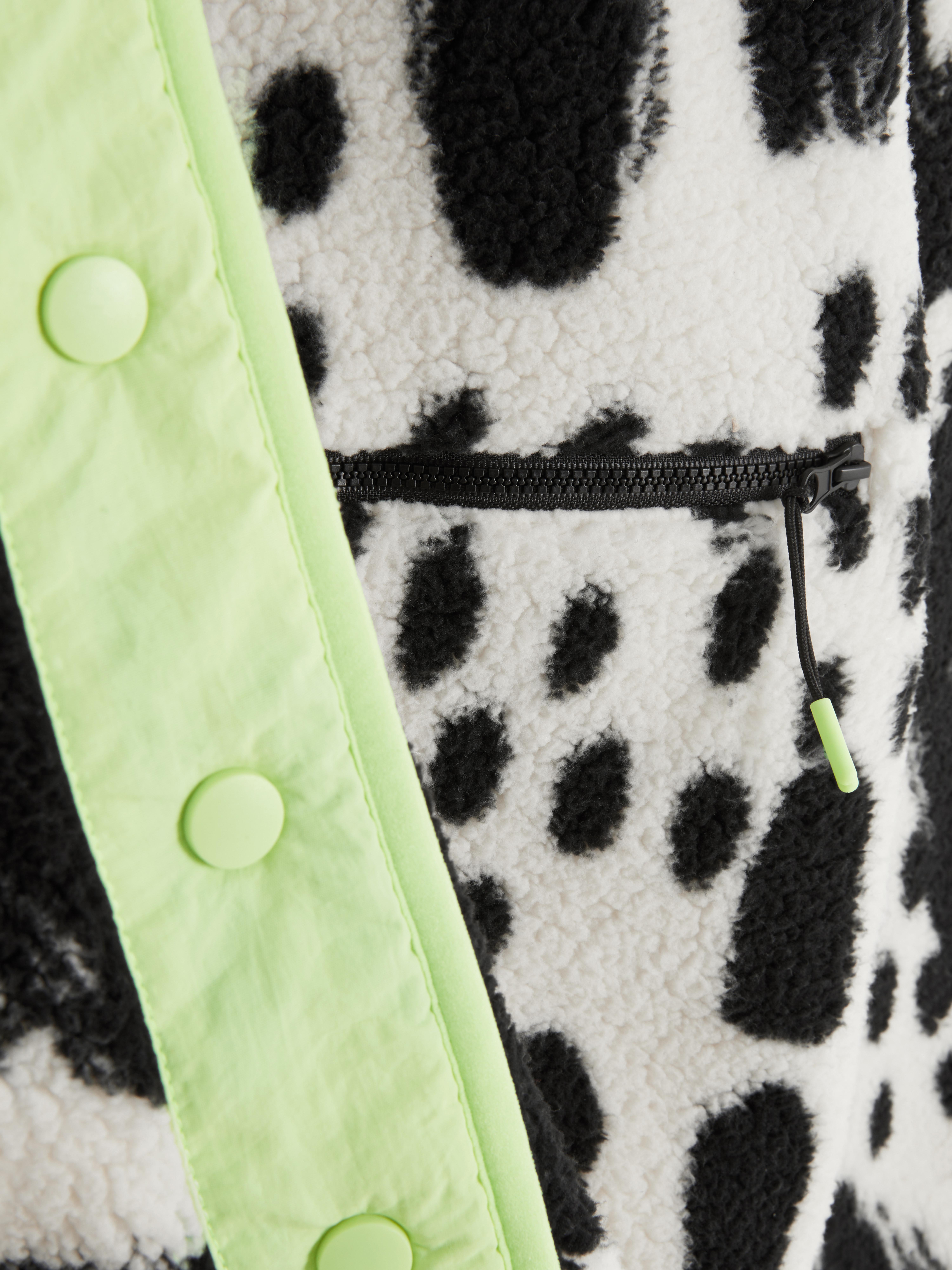 Printed Popper Borg Fleece