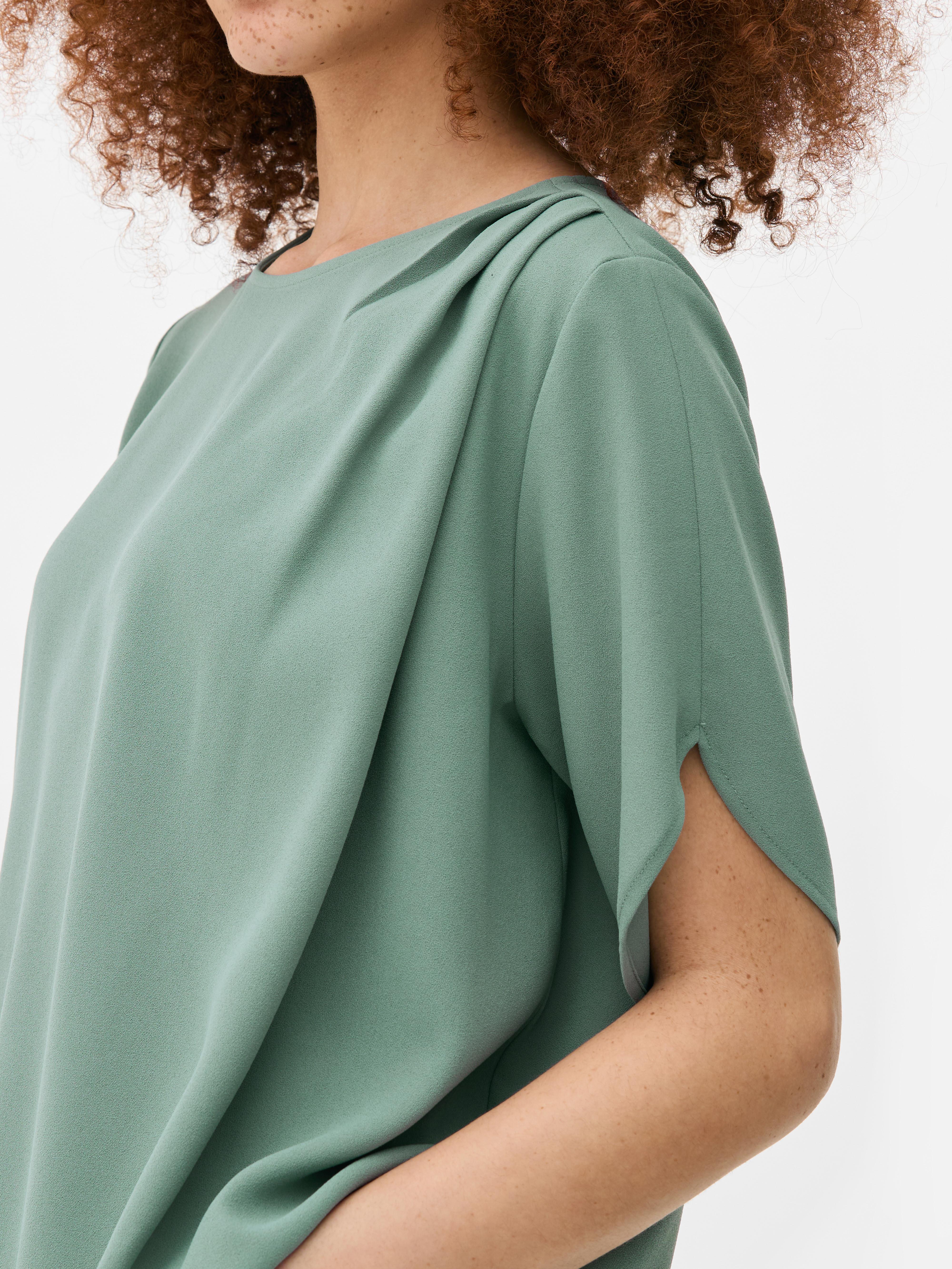 トップス L'Appartement Dolman sleeve sheer Blouse L'Appartement Dolmansleeve Sheer Blouse