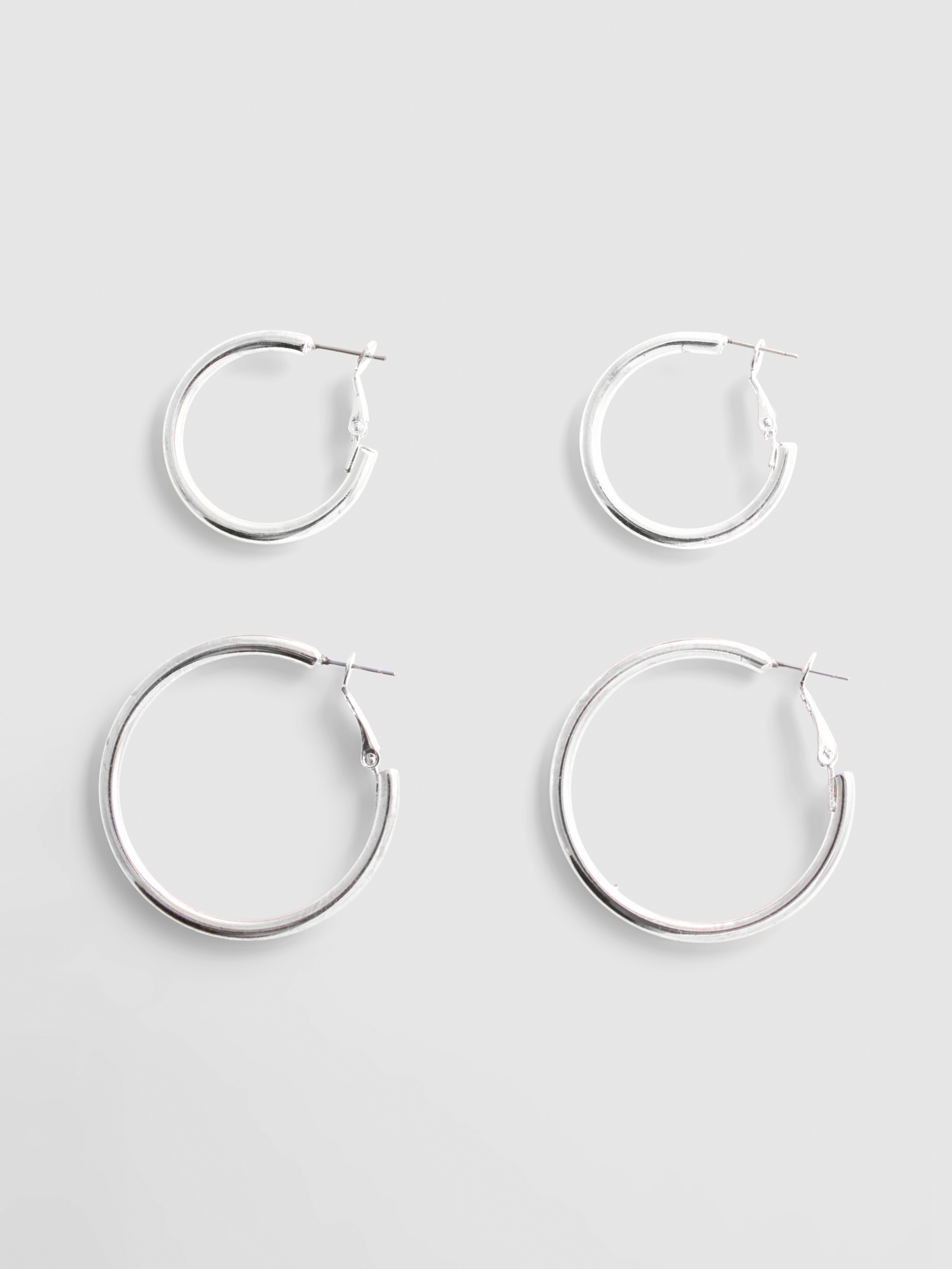2pk  Hoop Earrings