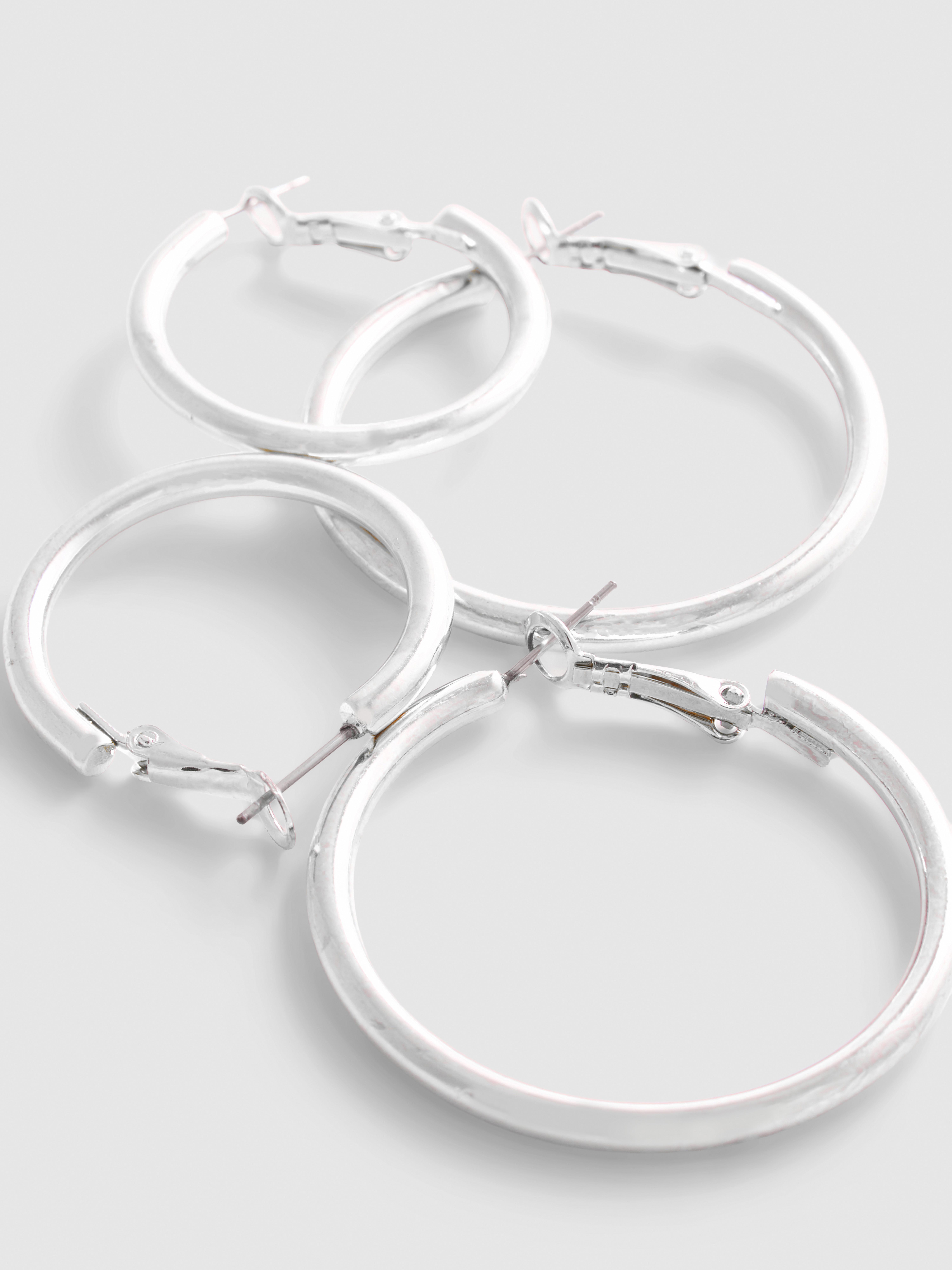 2pk Hoop Earrings