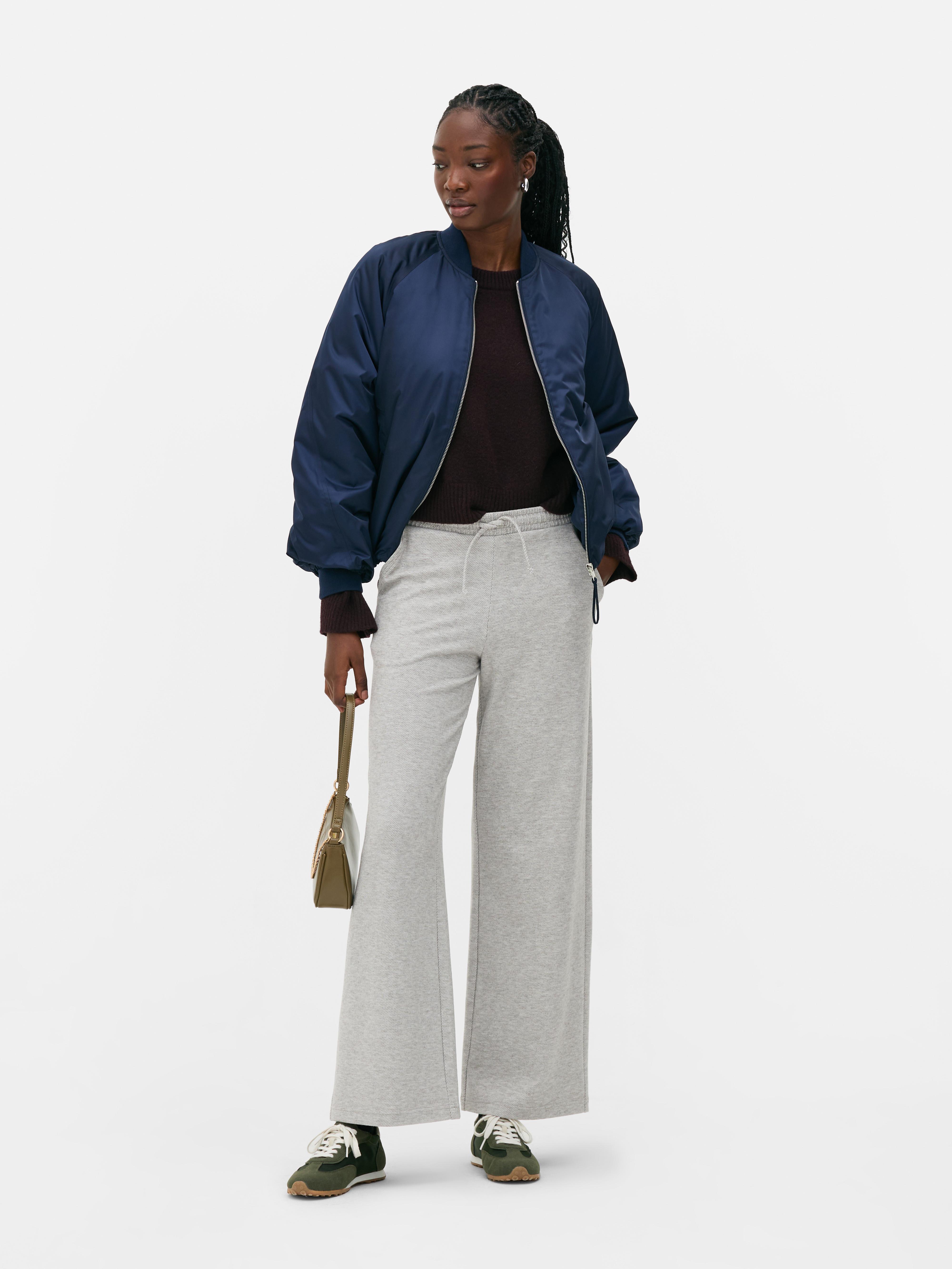 Spodnie dresowe z prostą nogawką