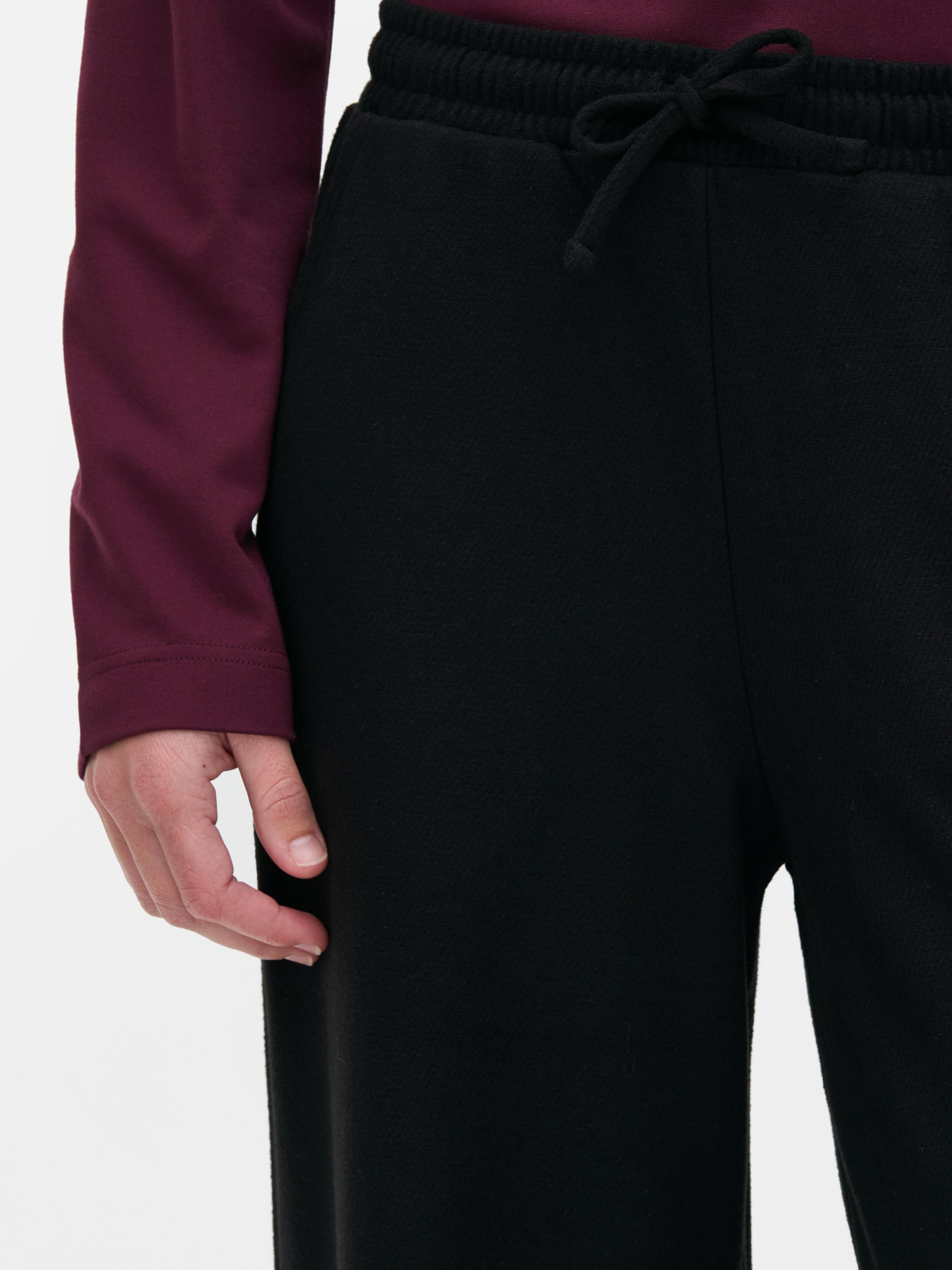 Spodnie dresowe z prostą nogawką