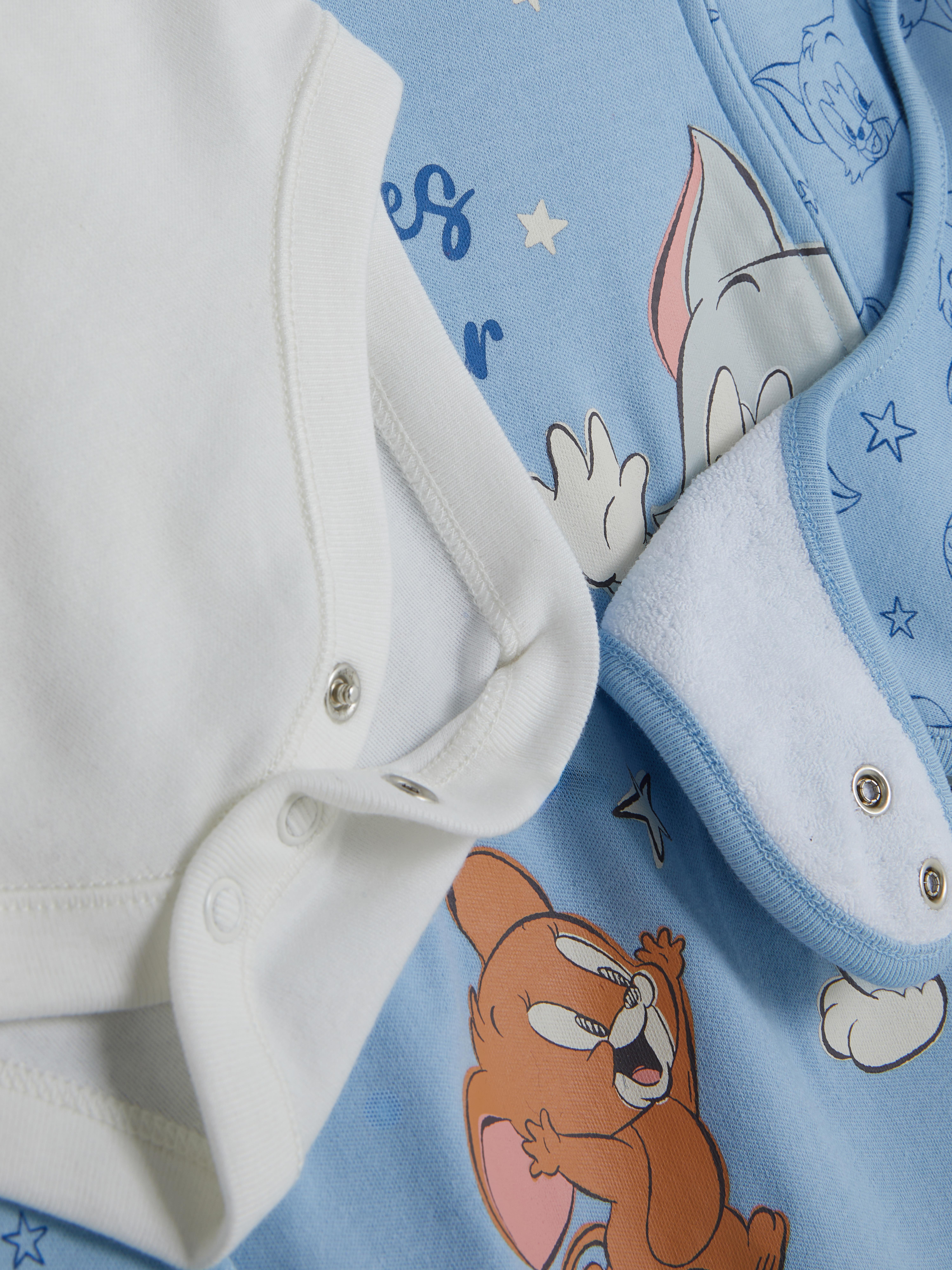 0-9mths | 3-Piece Tom and Jerry Newborn Starter Set