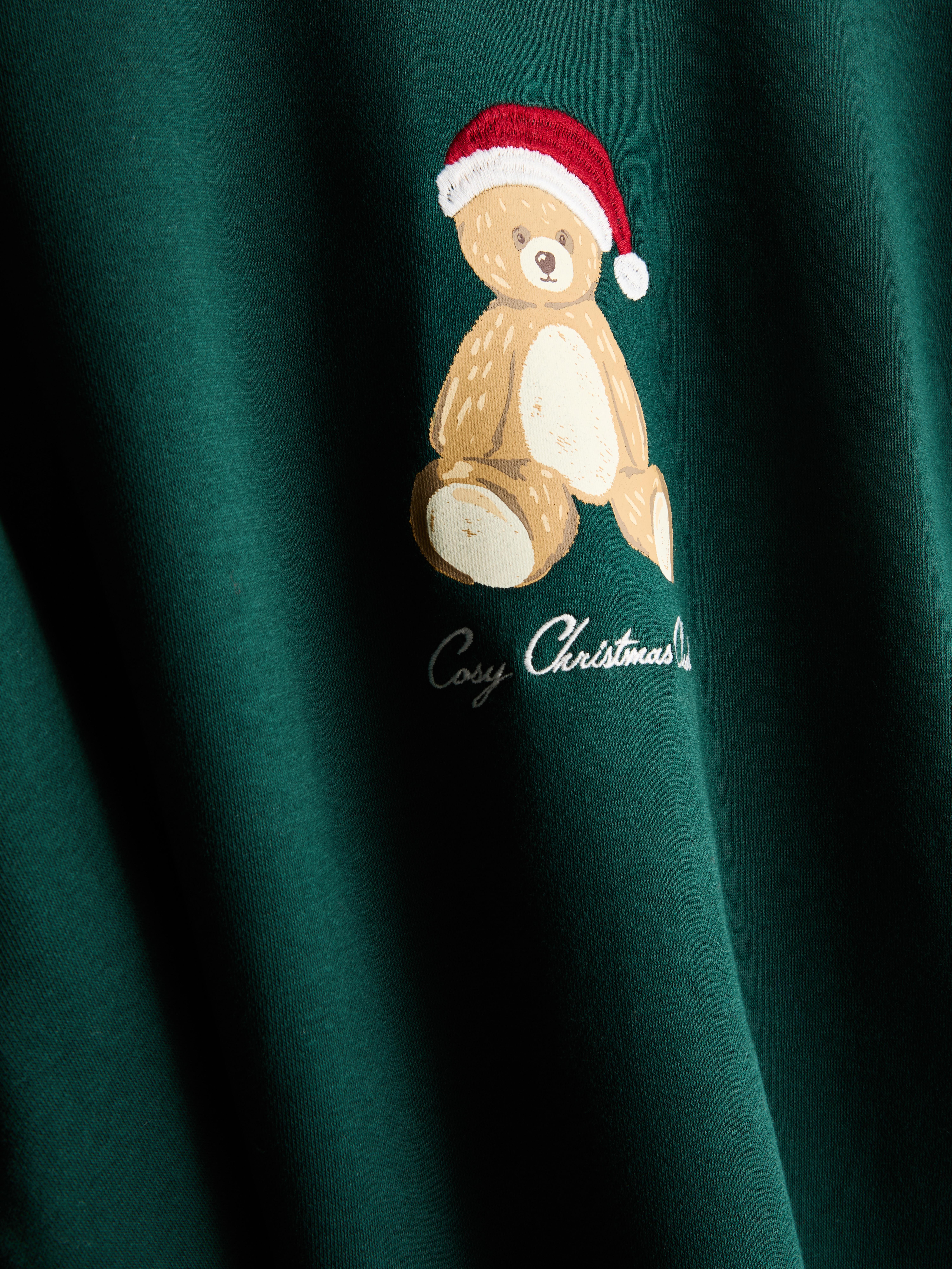 Felpa natalizia con grafica