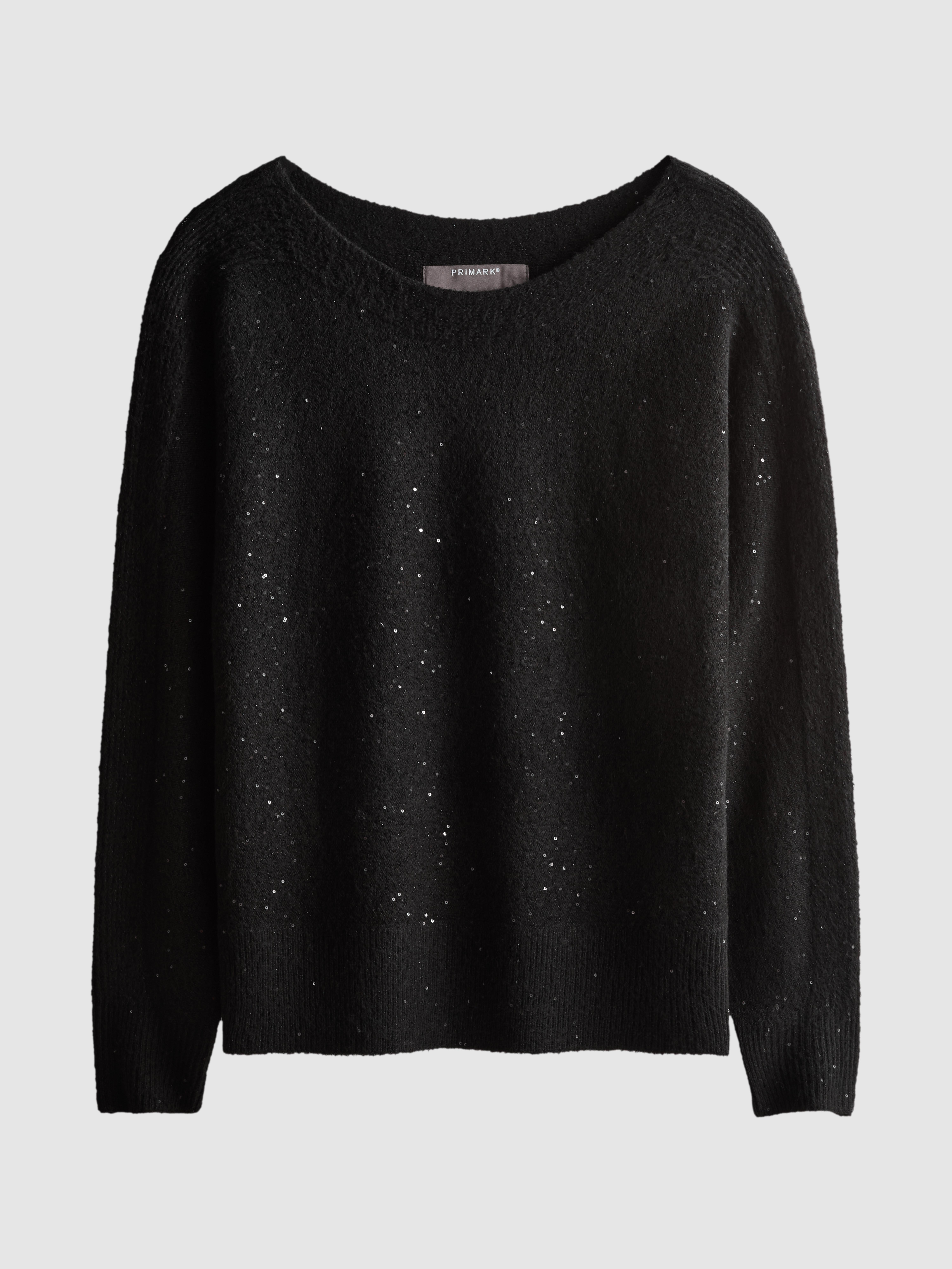Boat Neck Sparkle Jumper