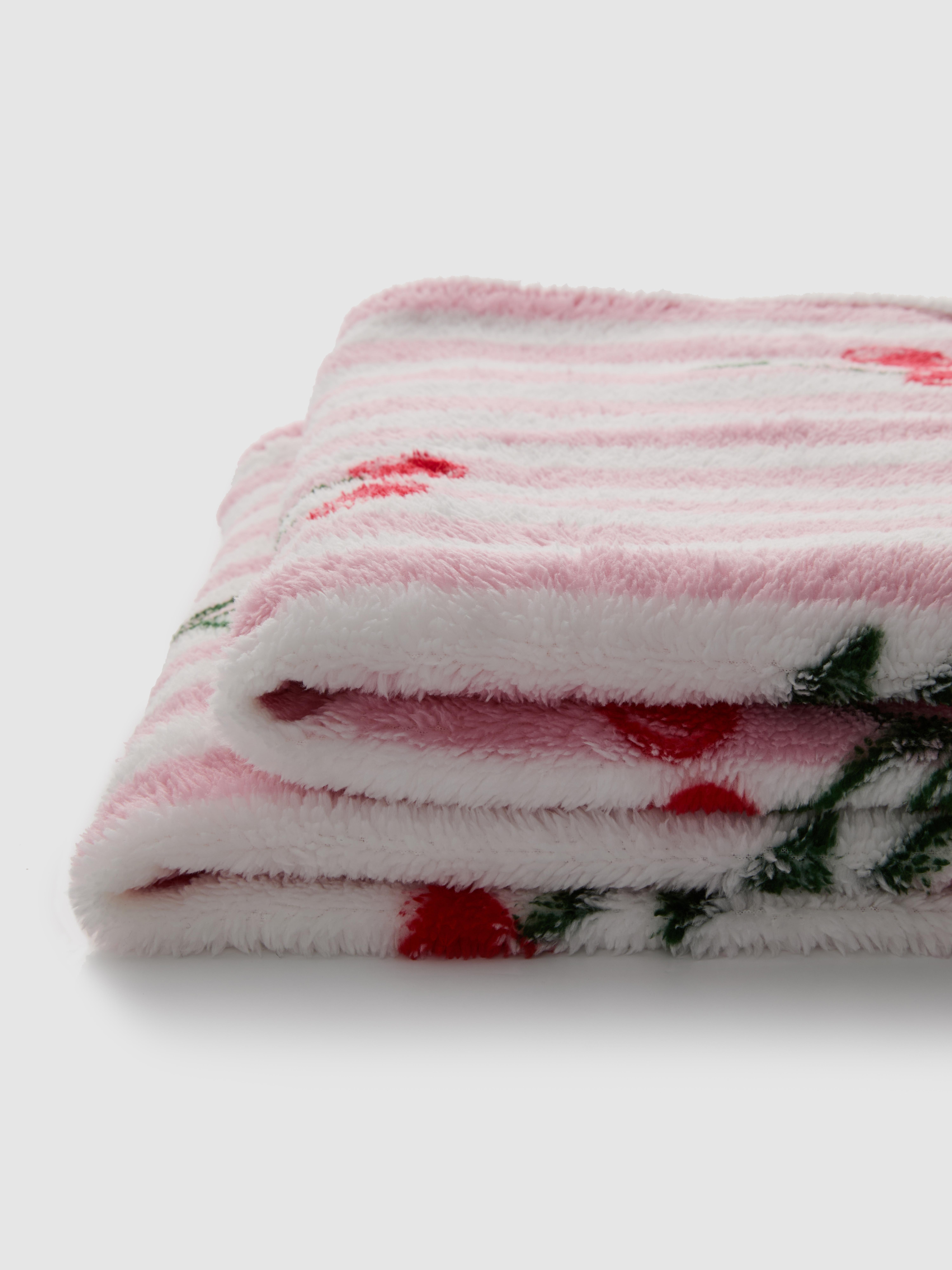 Cherry Stripe Throw