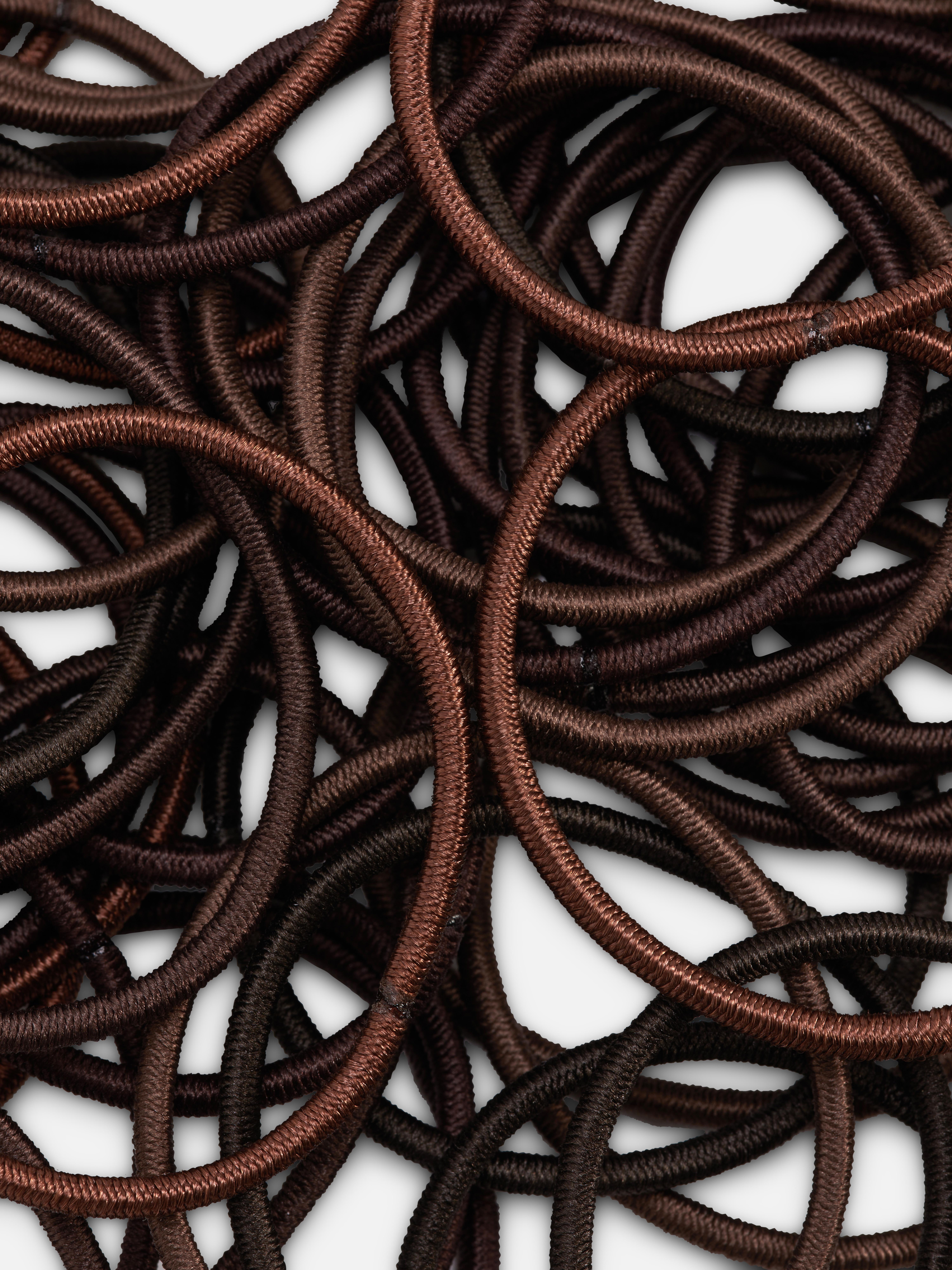 60pk Thick Elastic Hair Bands