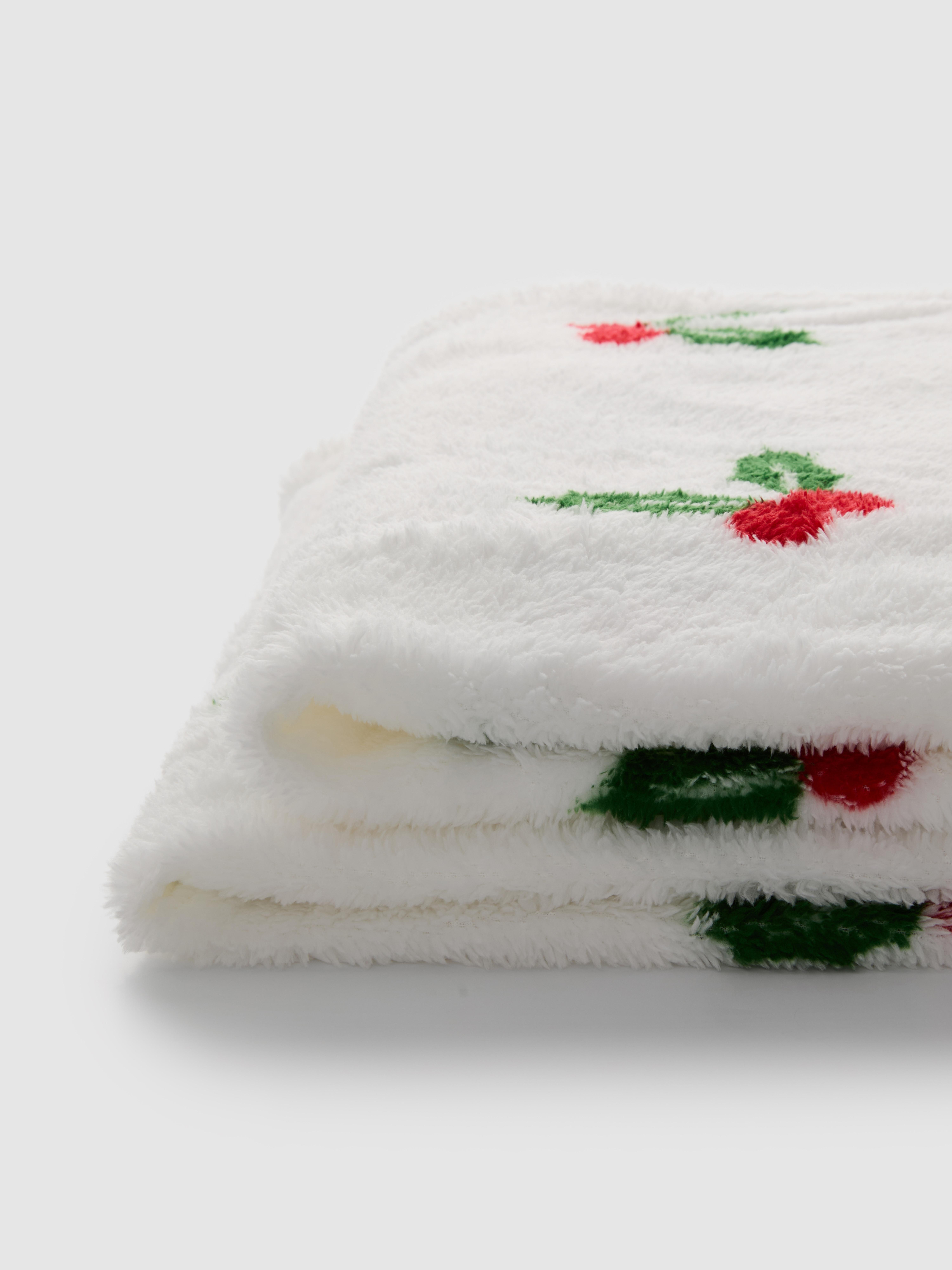 Christmas Holly Throw