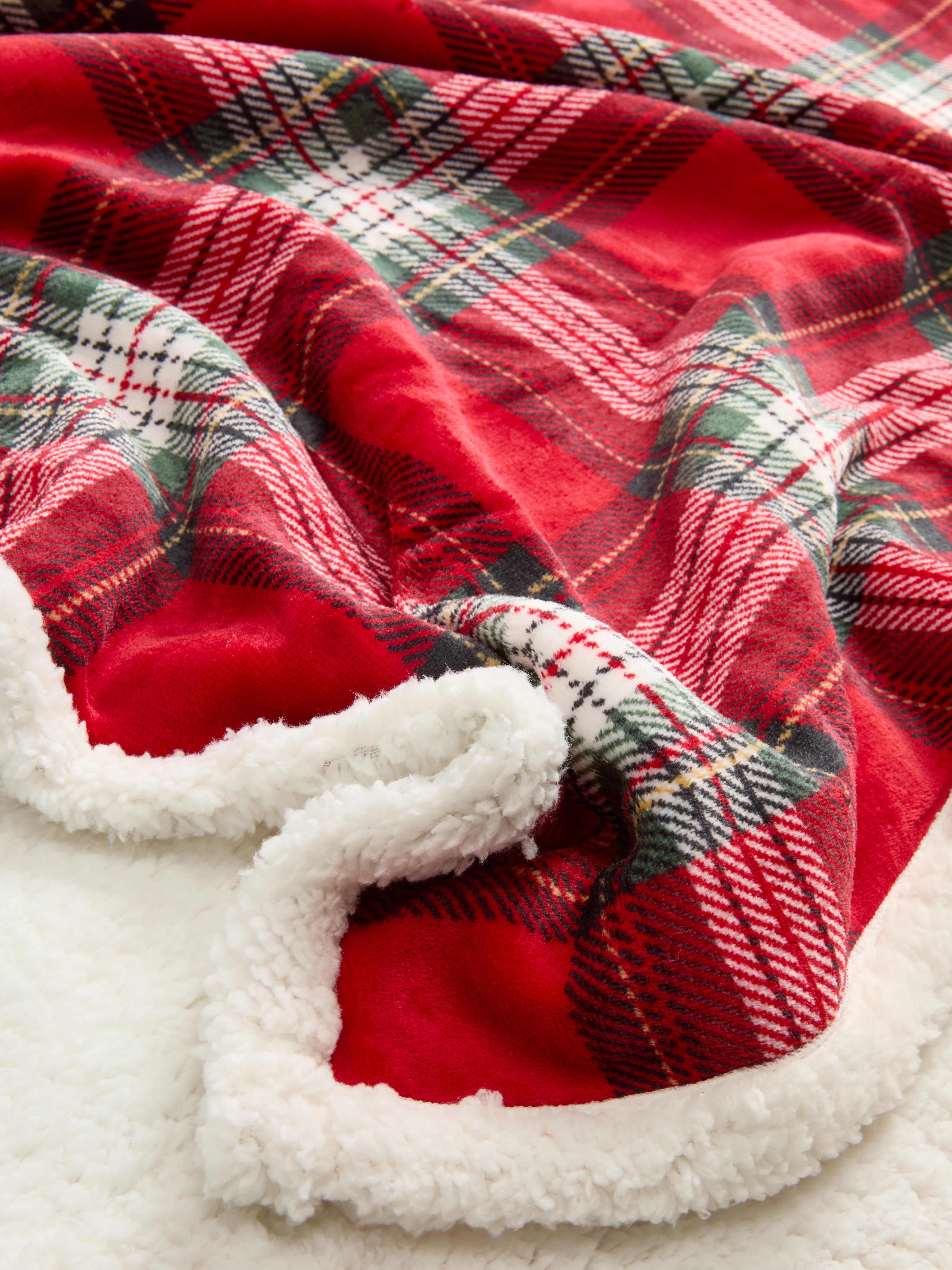 Manta tartan grande
