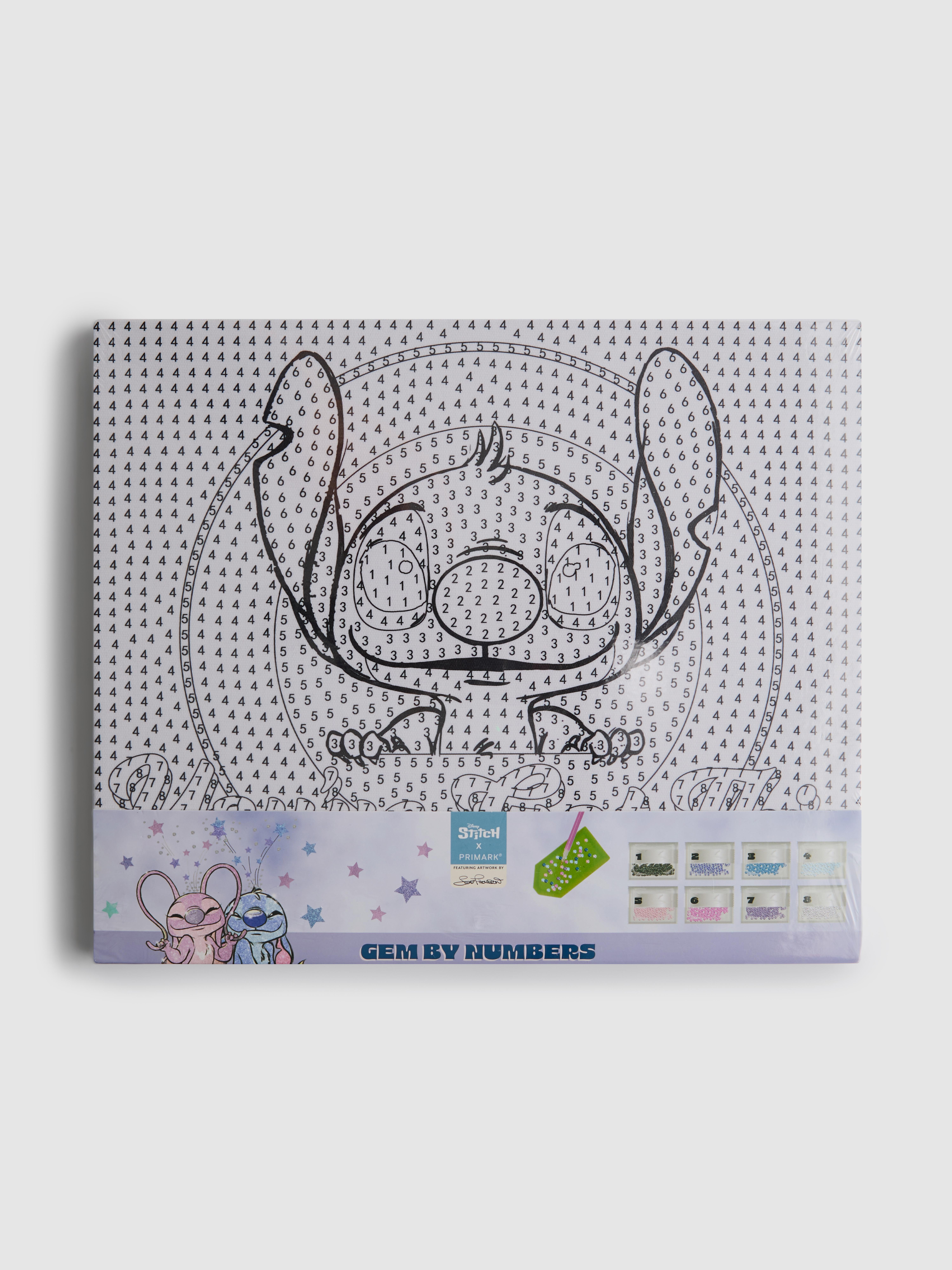 Disney's Stitch Faux Gem Art Set