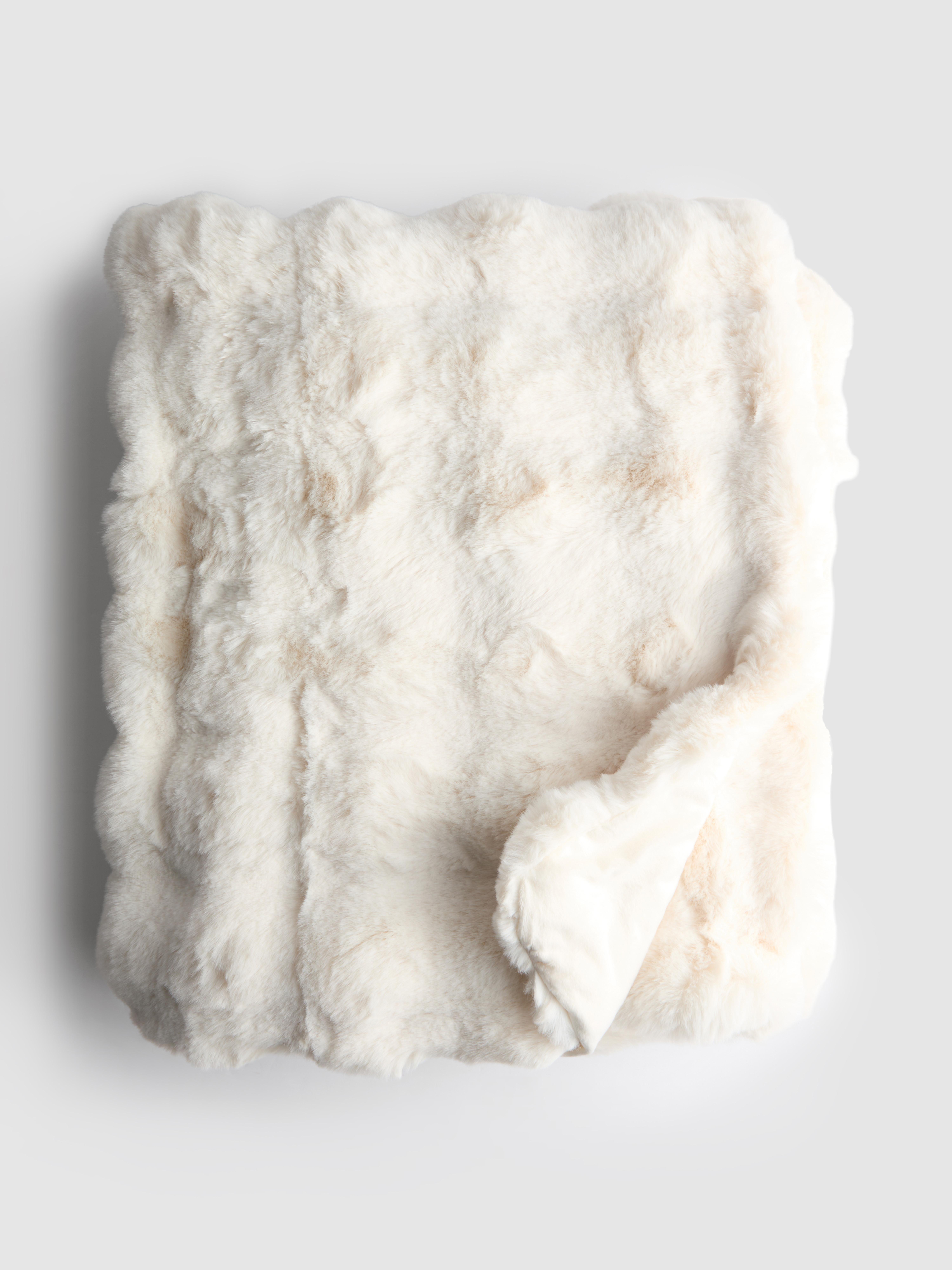 Fleece Bubble Throw