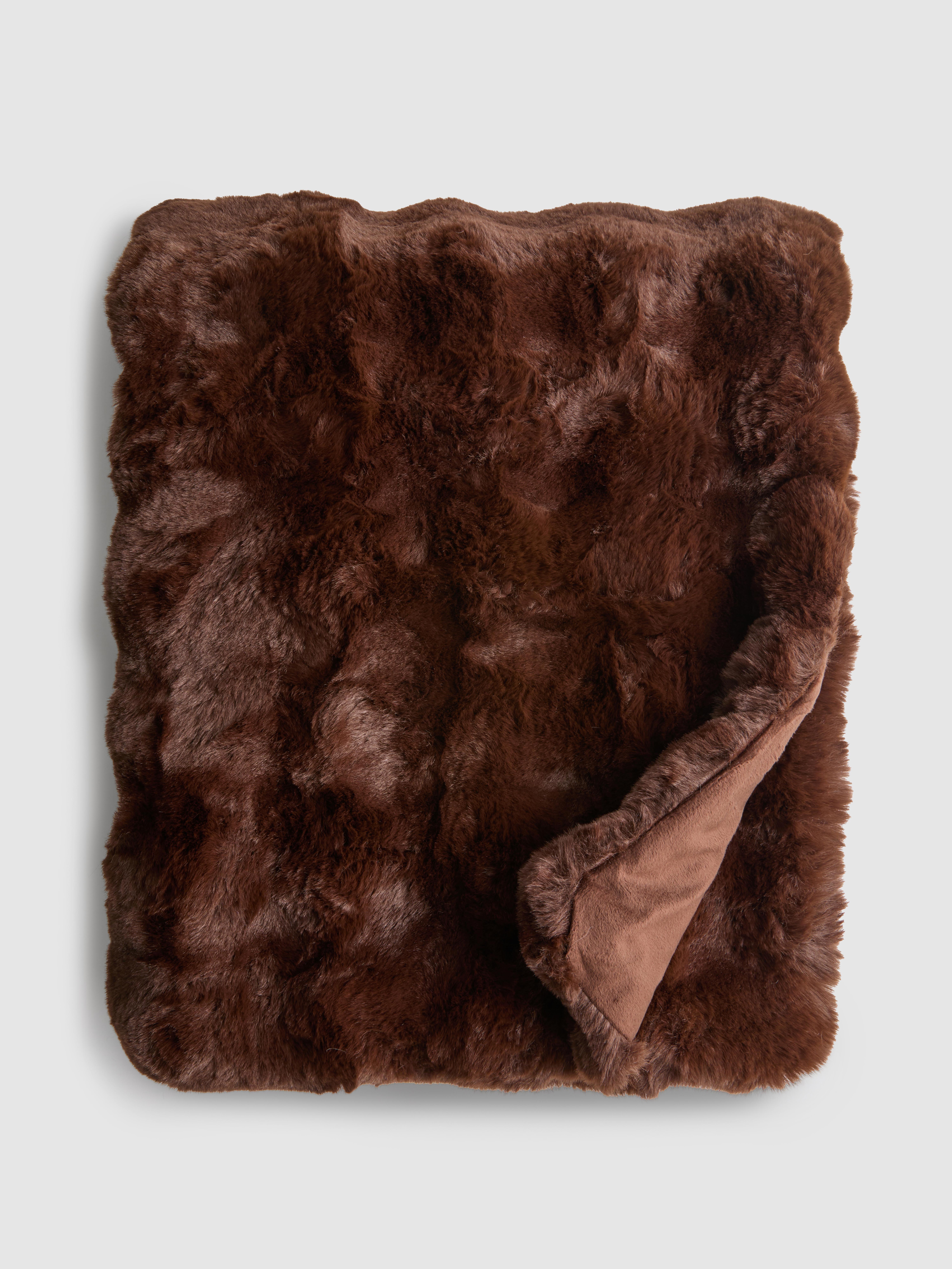 Fleece Bubble Throw