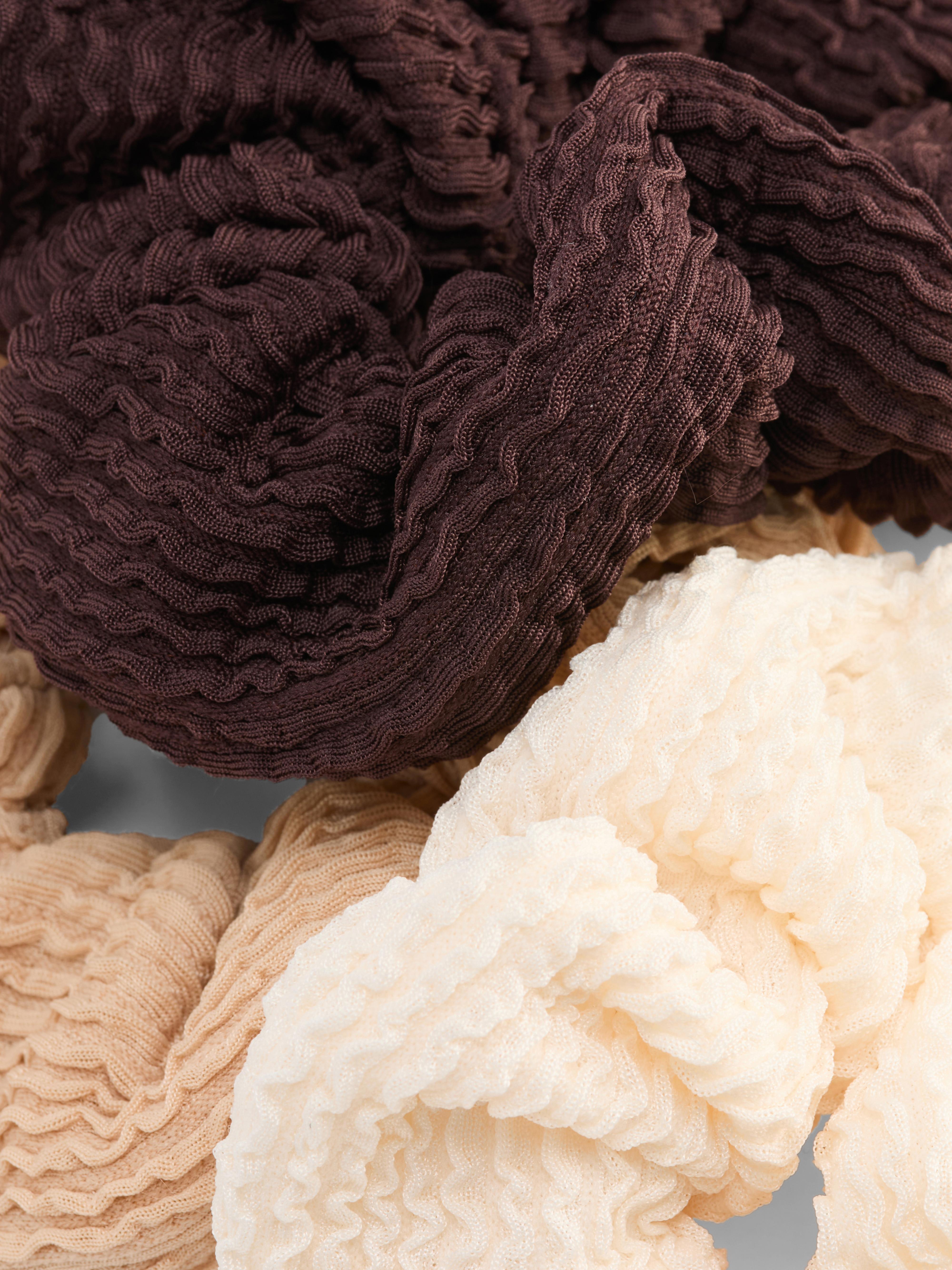 3 vlasové gumičky scrunchie