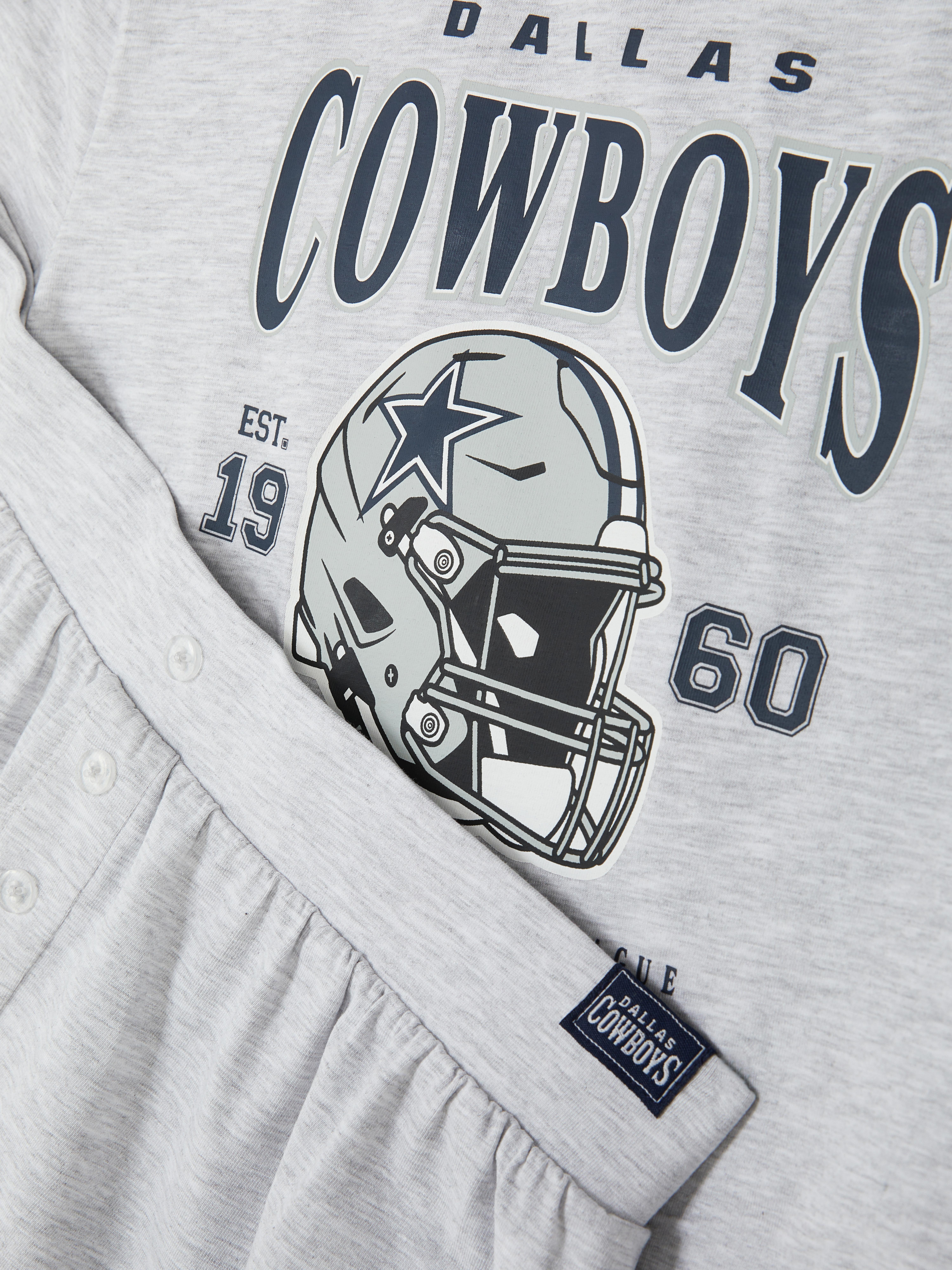 Dallas Cowboys pizsamaszett ultrarövid nadrággal
