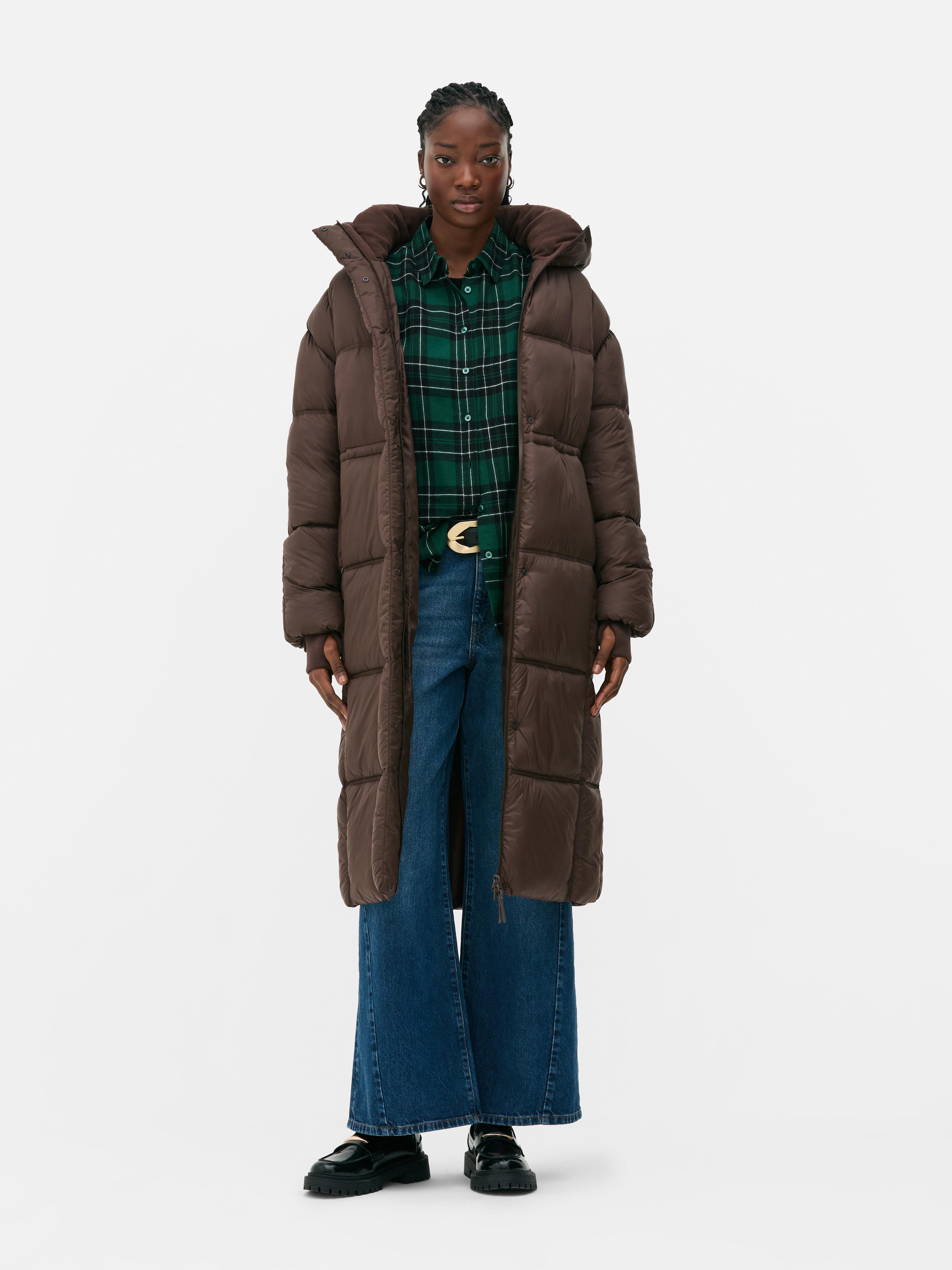 Square Padded Longline Jacket